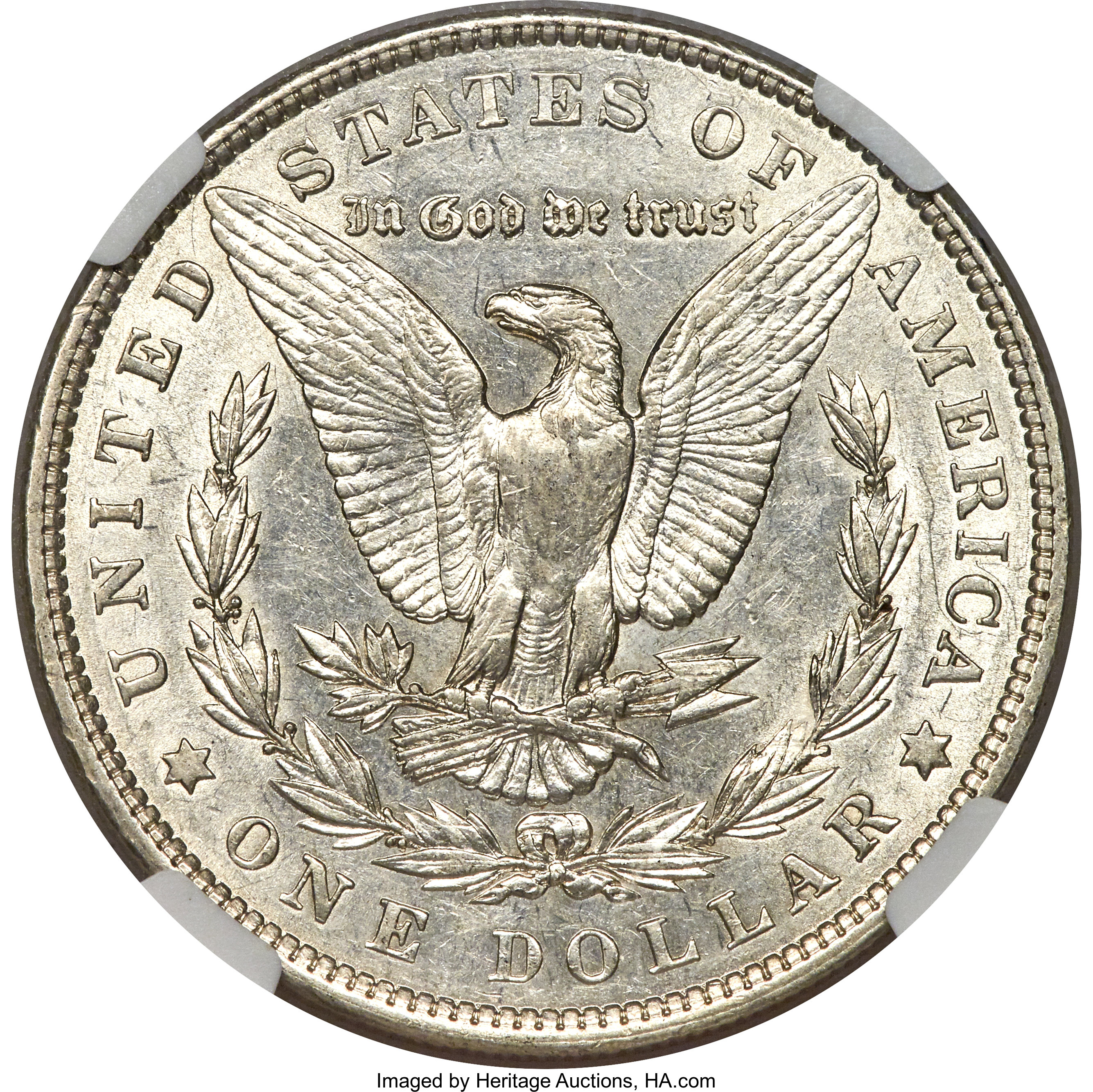 image for: 1901 $1 Doubled Die Reverse, VAM-3, AU58 NGC....