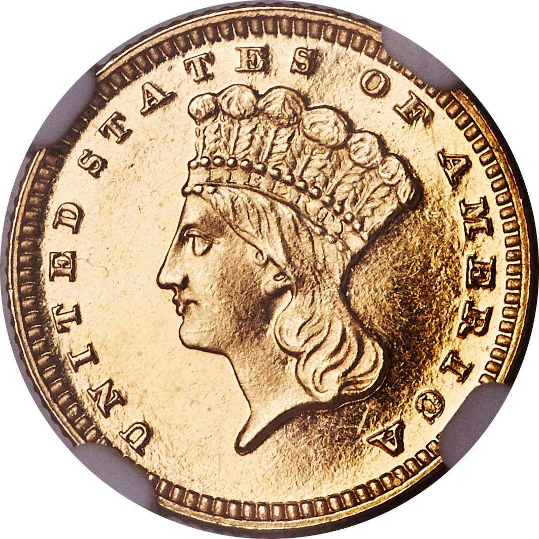 image for: 1887 G$1 PR65 Cameo PCGS. JD-1, Low R.5....