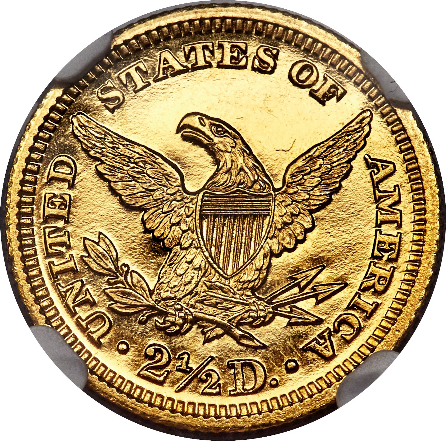 image for: 1904 $2 1/2 PR66 Cameo NGC. JD-1, R.4....