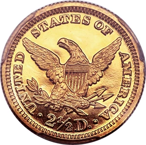 image for: 1906 $2 1/2 PR65+ Cameo PCGS. CAC. JD-1, R.4....