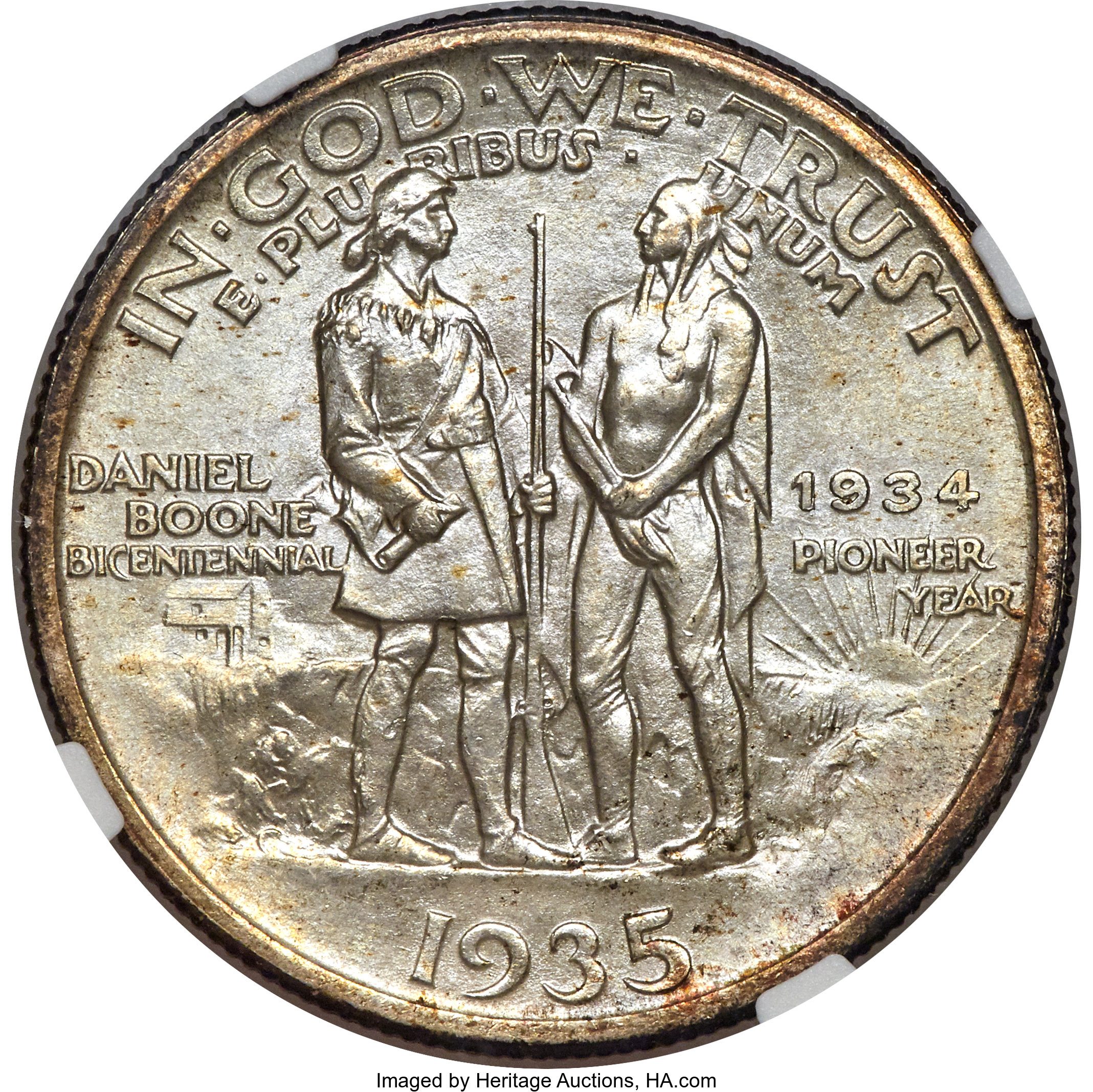 1935/34 50c Boone MS68 thumbnail 7