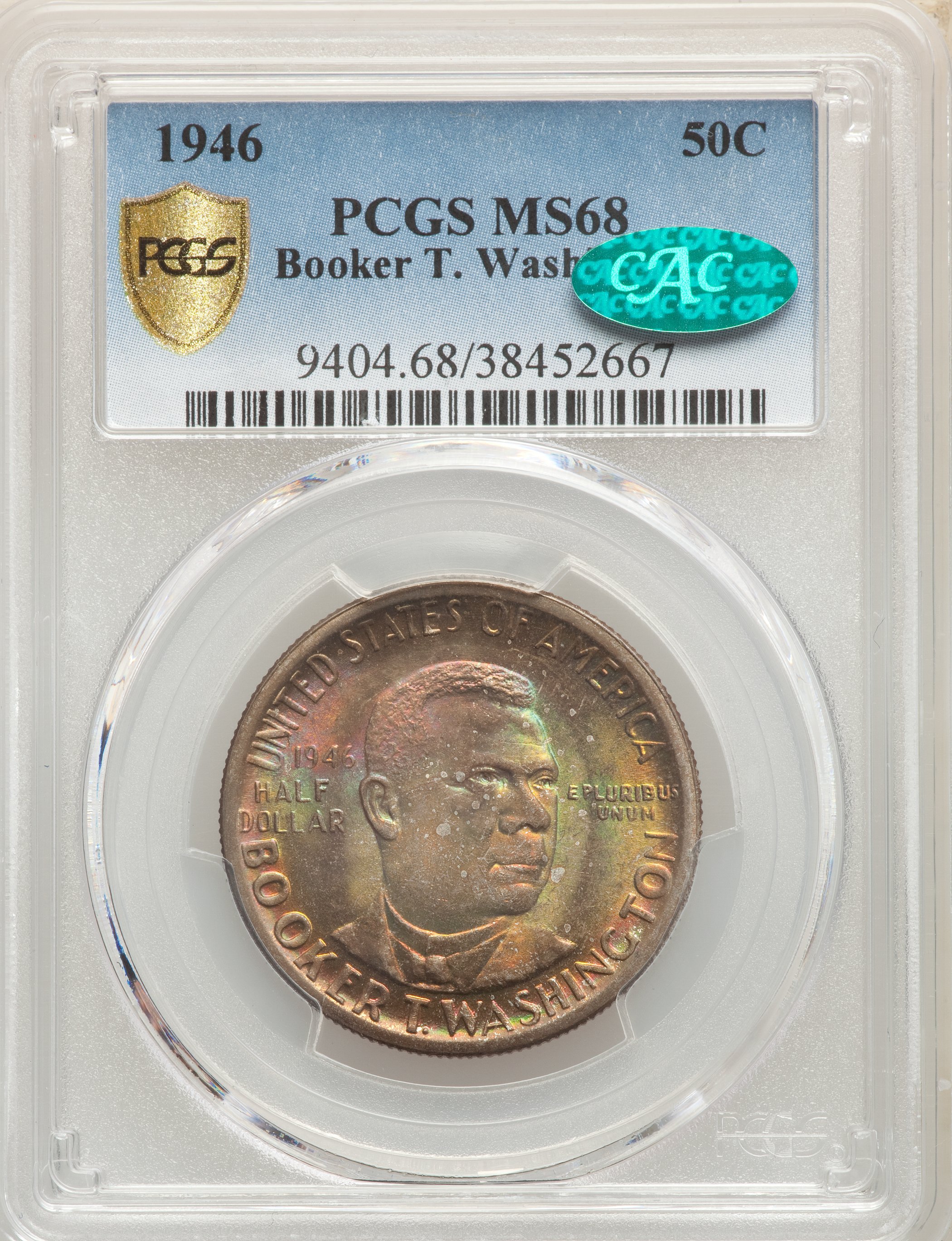 1946 50c Booker T. Washington MS68 thumbnail 10