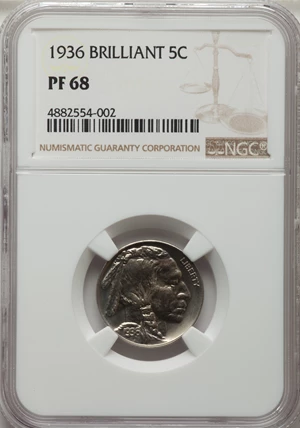 image for: 1936 5C Type Two -- Brilliant Finish PR68 NGC....