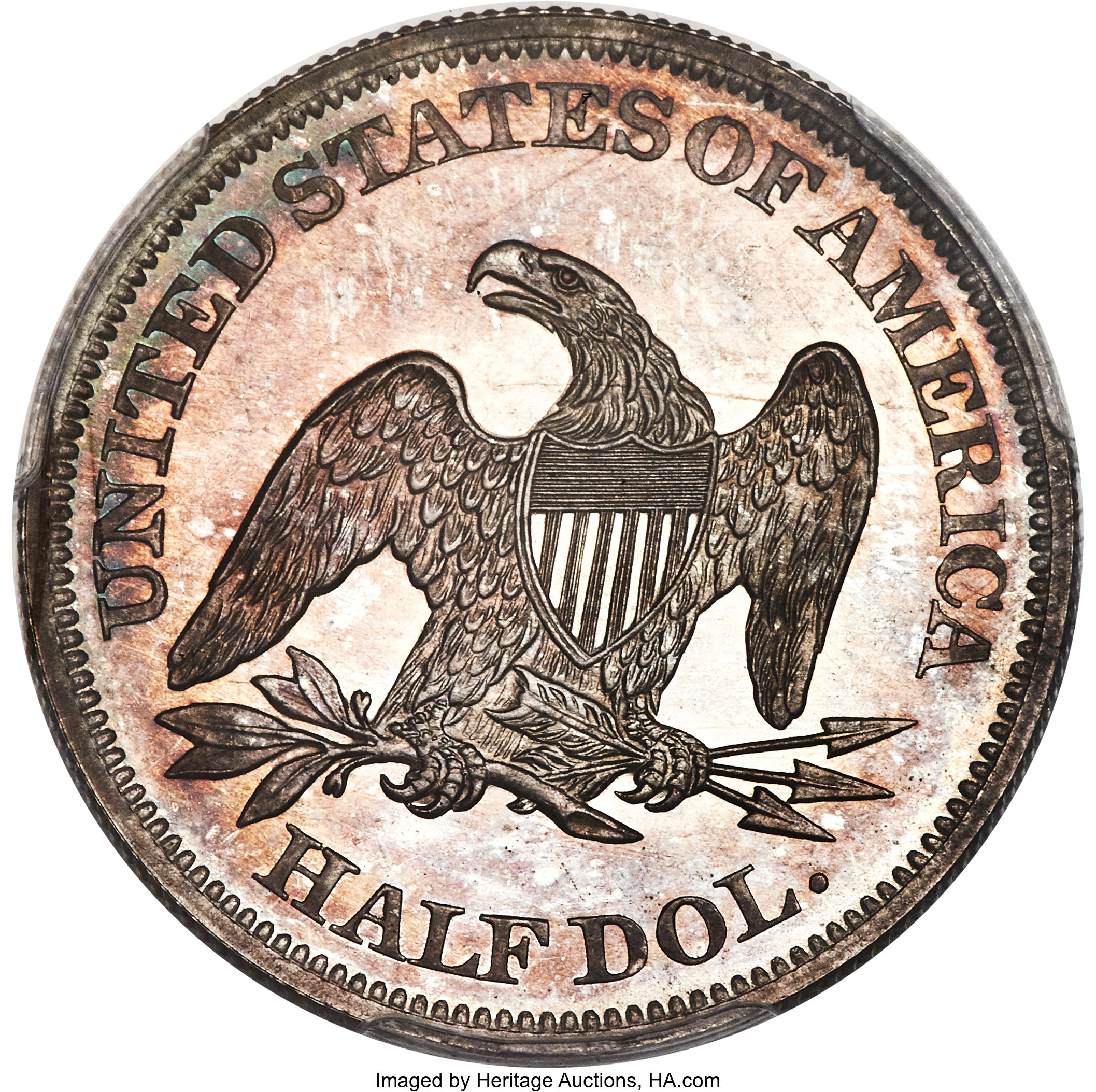 image for: 1862 50C PR65 PCGS....