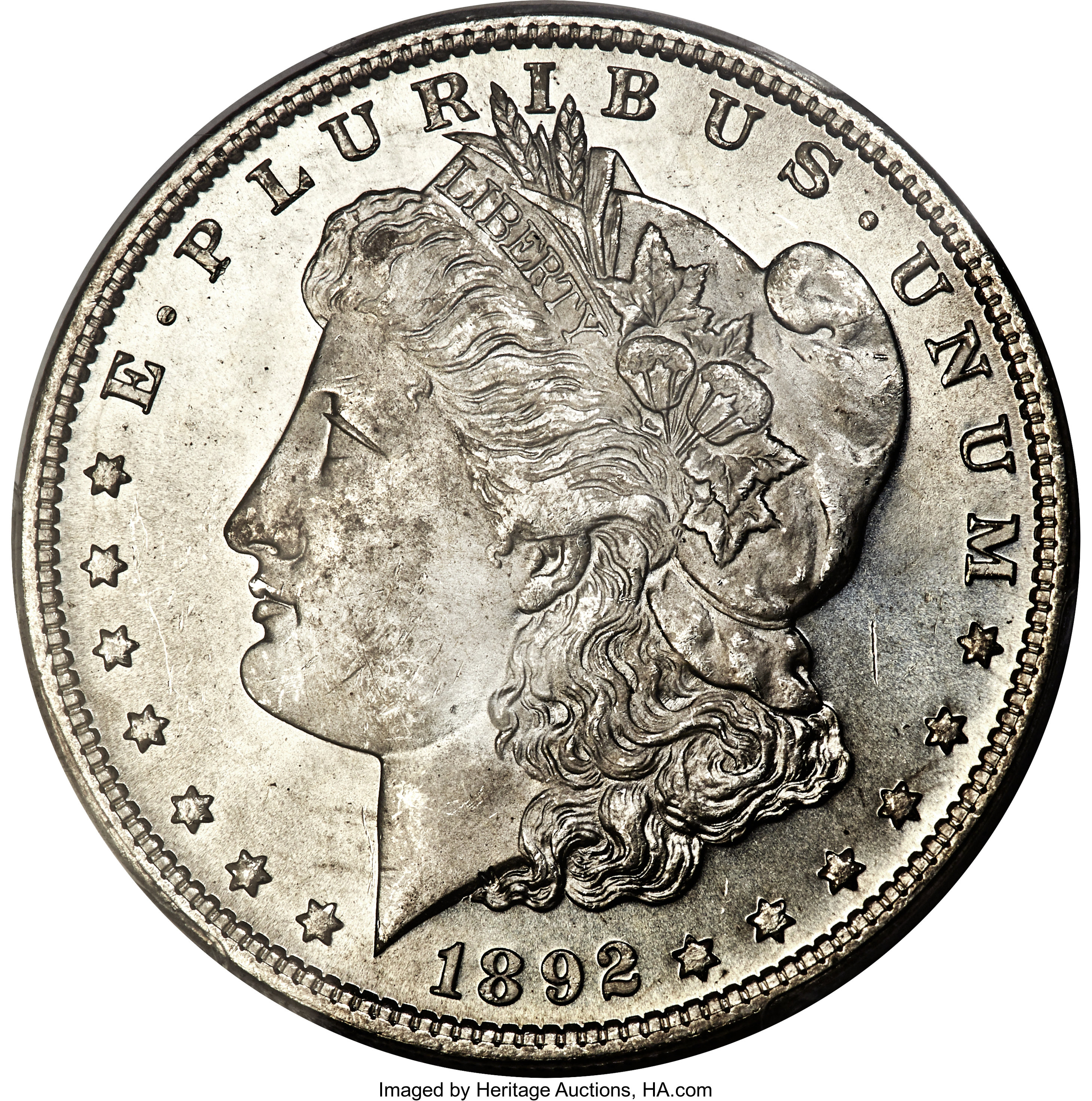 image for: 1892 $1 MS65 Prooflike PCGS....