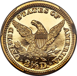 image for: 1903 $2 1/2 PR63+ PCGS. CAC. JD-1, R.4....
