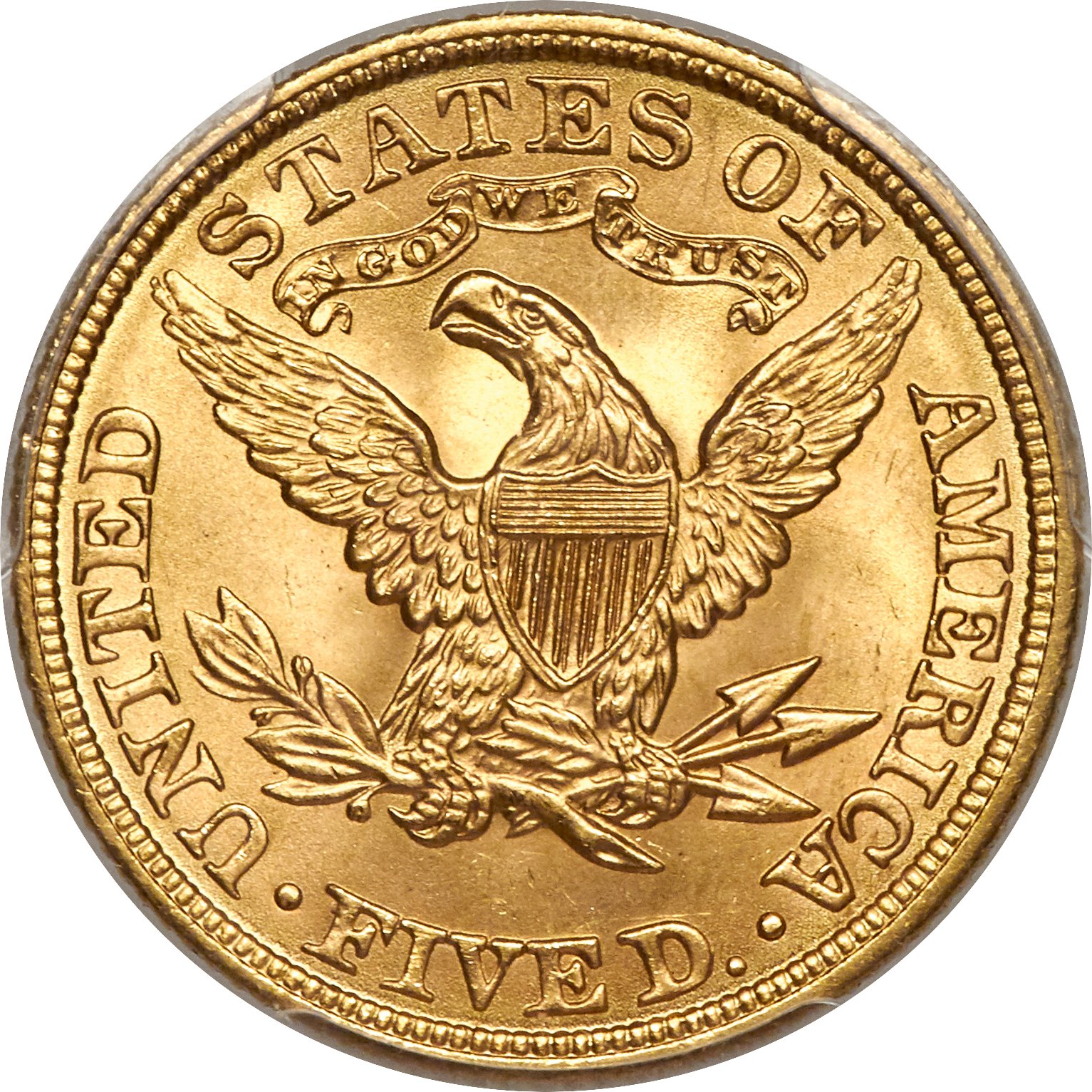 image for: 1902 $5 MS65+ PCGS....