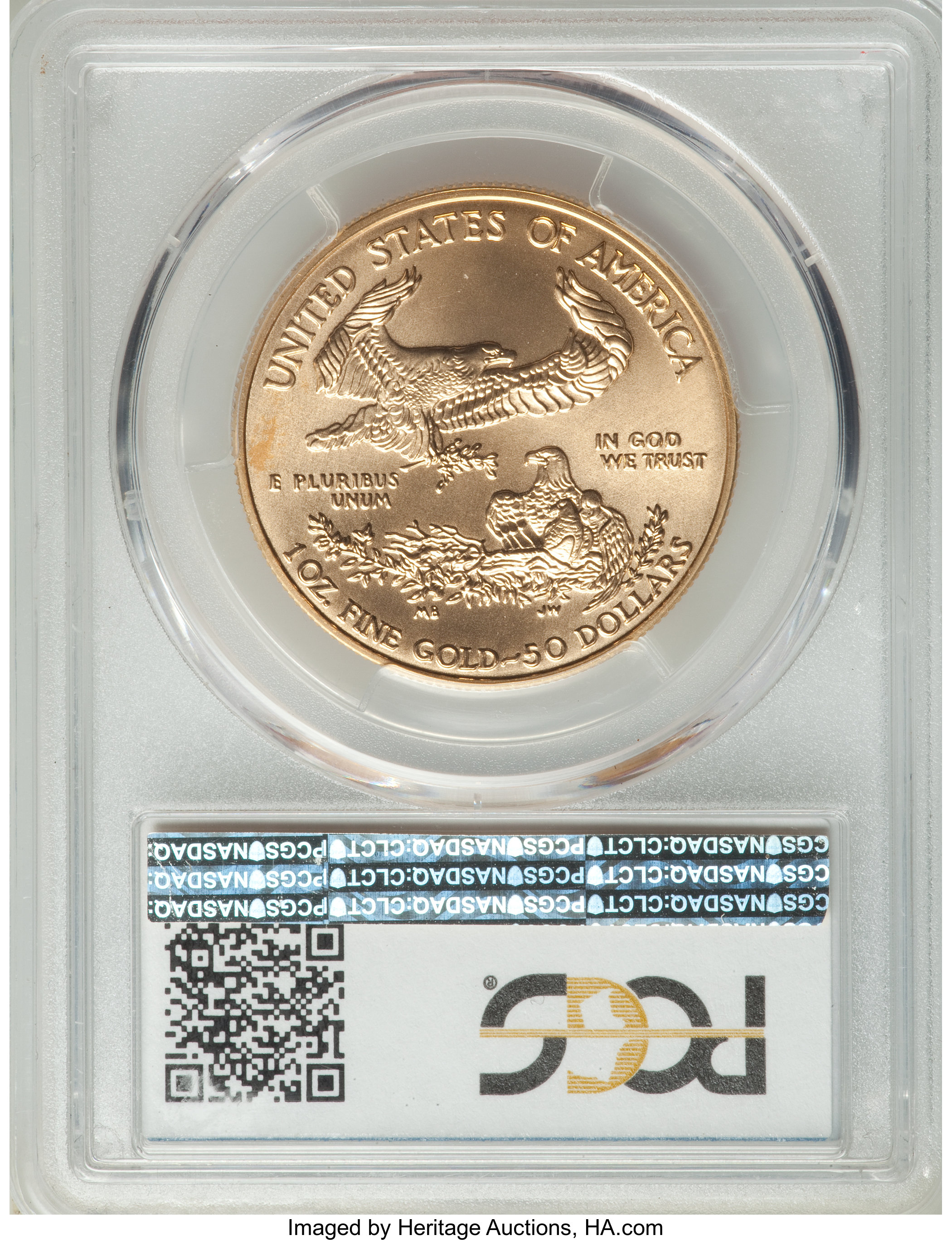 2001 G$50  Gold Eagle MS70 thumbnail 11