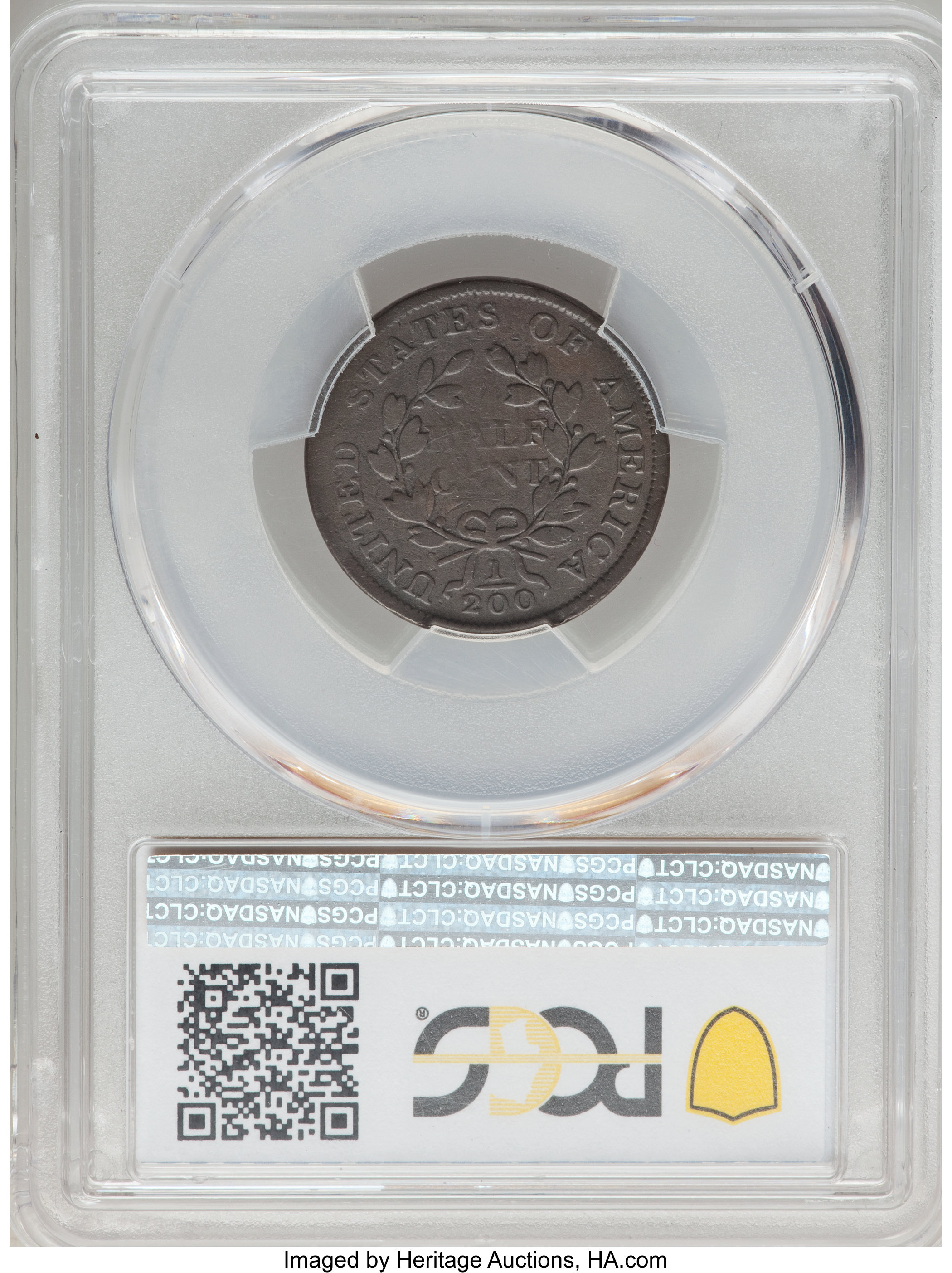 1802/0 1/2c Reverse of 1802, C-2 MS BN VG10 BN thumbnail 2