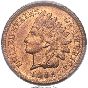 image for: 1909-S 1C MS65 Red and Brown PCGS. CAC....