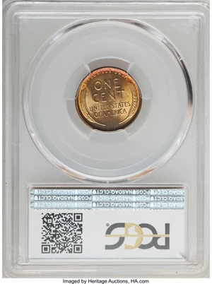 image for: 1909 1C VDB MS67+ Red and Brown PCGS. CAC....
