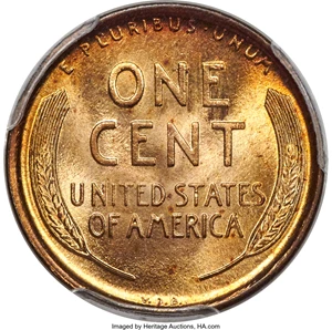 image for: 1909 1C VDB MS67+ Red and Brown PCGS. CAC....