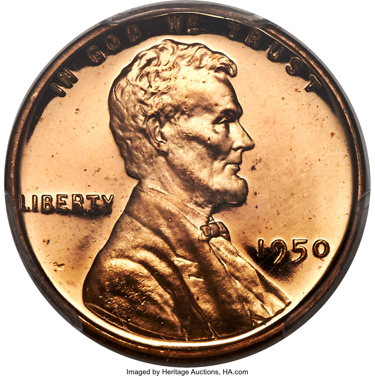 image for: 1950 1C PR67+ Red Deep Cameo PCGS....