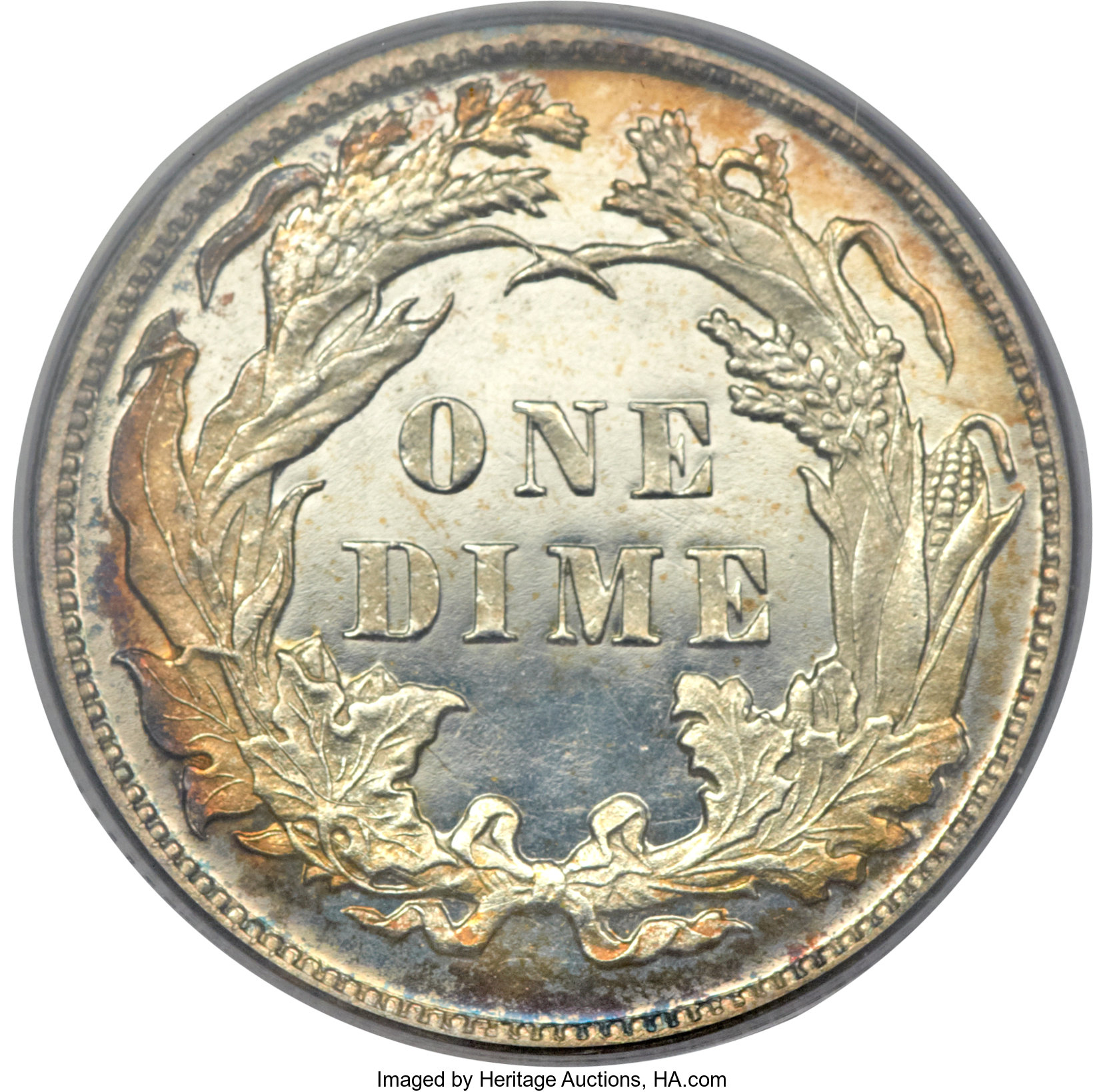 image for: 1879 10C PR65 Deep Cameo PCGS. F-102, R.3....