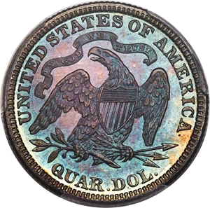 image for: 1887 25C PR66 PCGS. CAC....