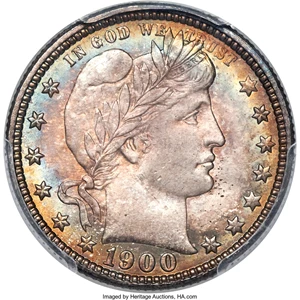 image for: 1900-O 25C MS66+ PCGS. CAC....
