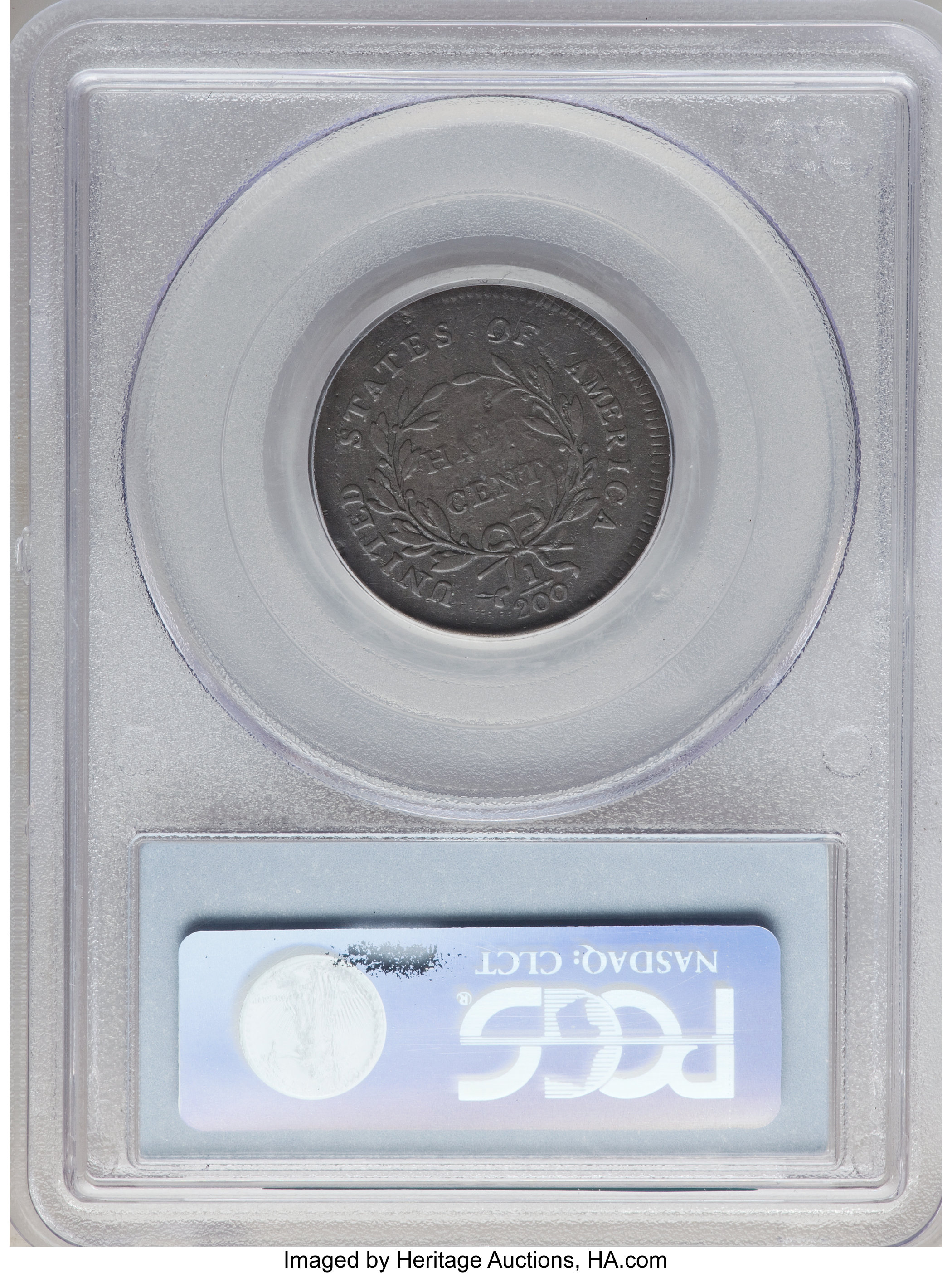 1796 1/2c Pole, C-2 MS BN MS65 BN thumbnail 27