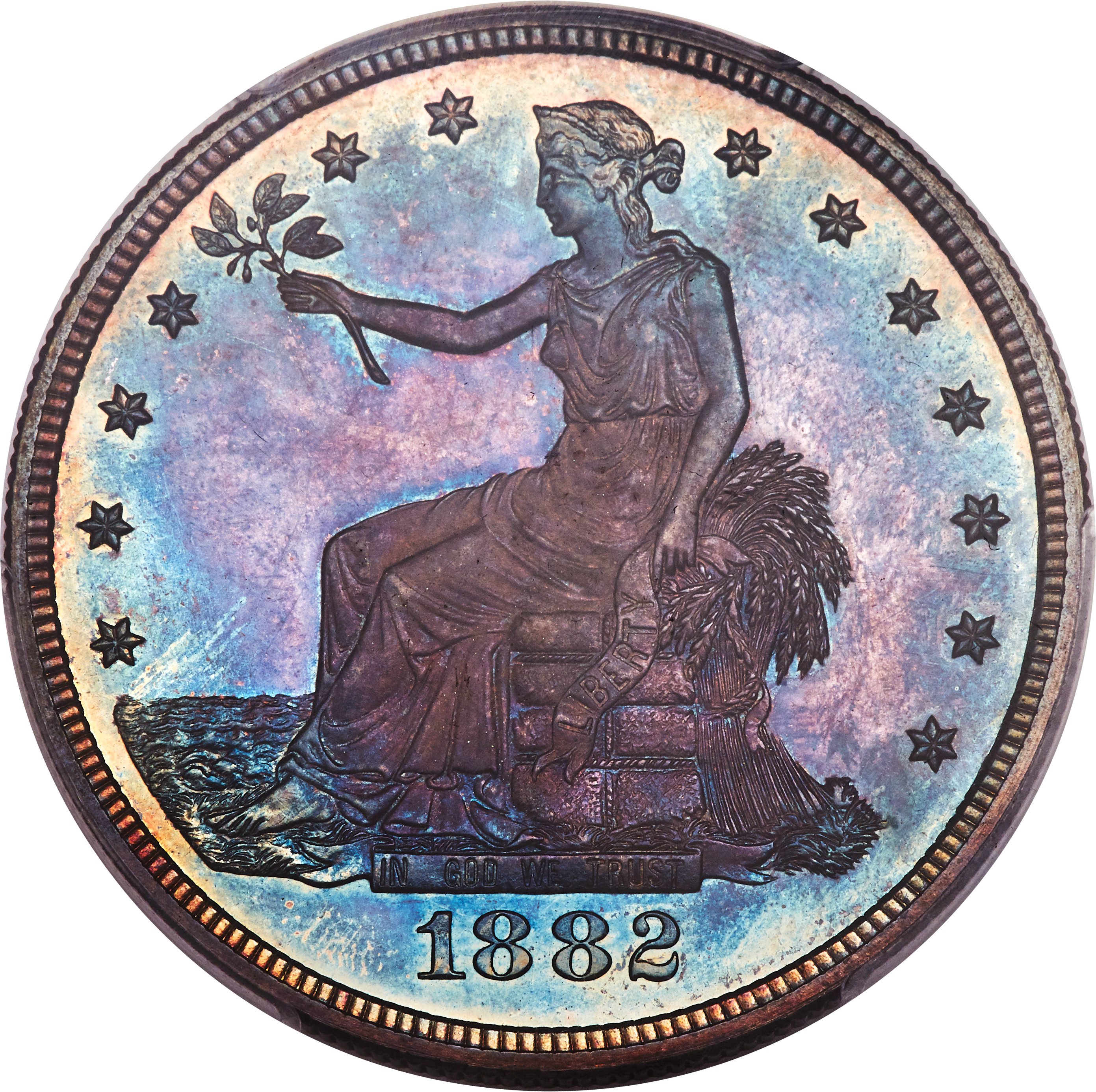 image for: 1882 T$1 PR66 Cameo PCGS. CAC....