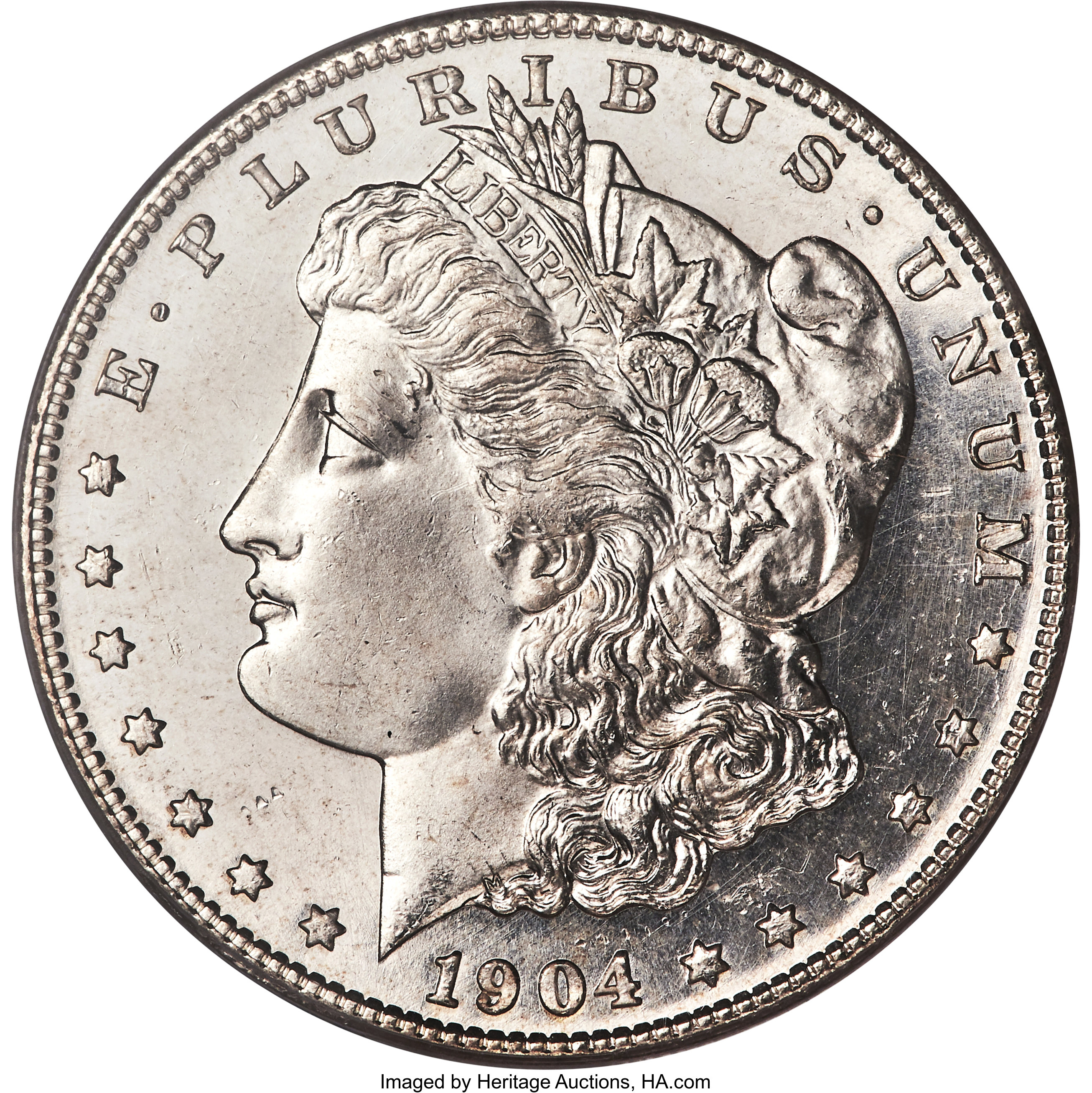 image for: 1904-S $1 MS65 Prooflike PCGS. CAC....