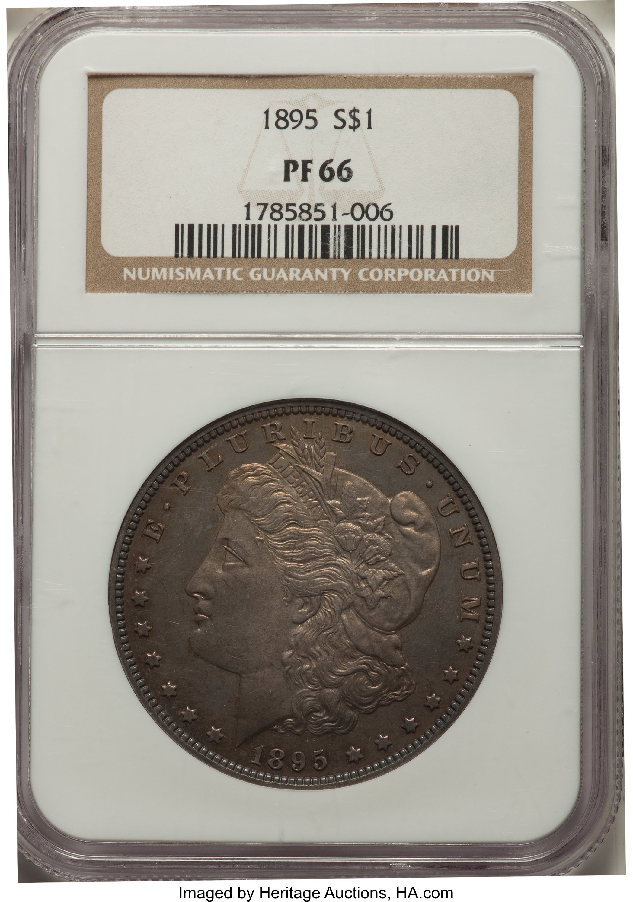 1895 $1 PR66 thumbnail 3
