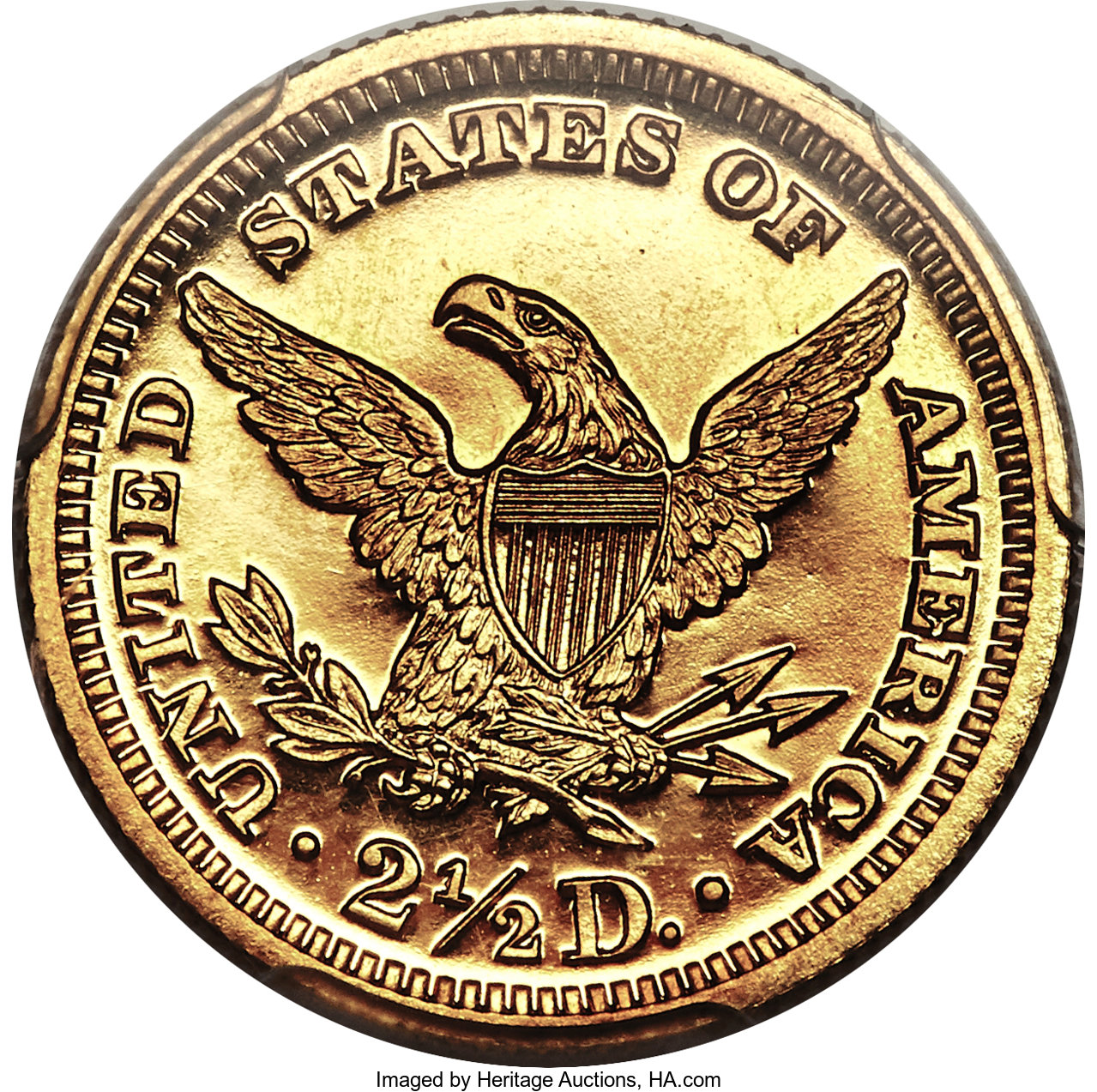 image for: 1905 $2 1/2 PR66+ Cameo PCGS. CAC. JD-1, R.4....