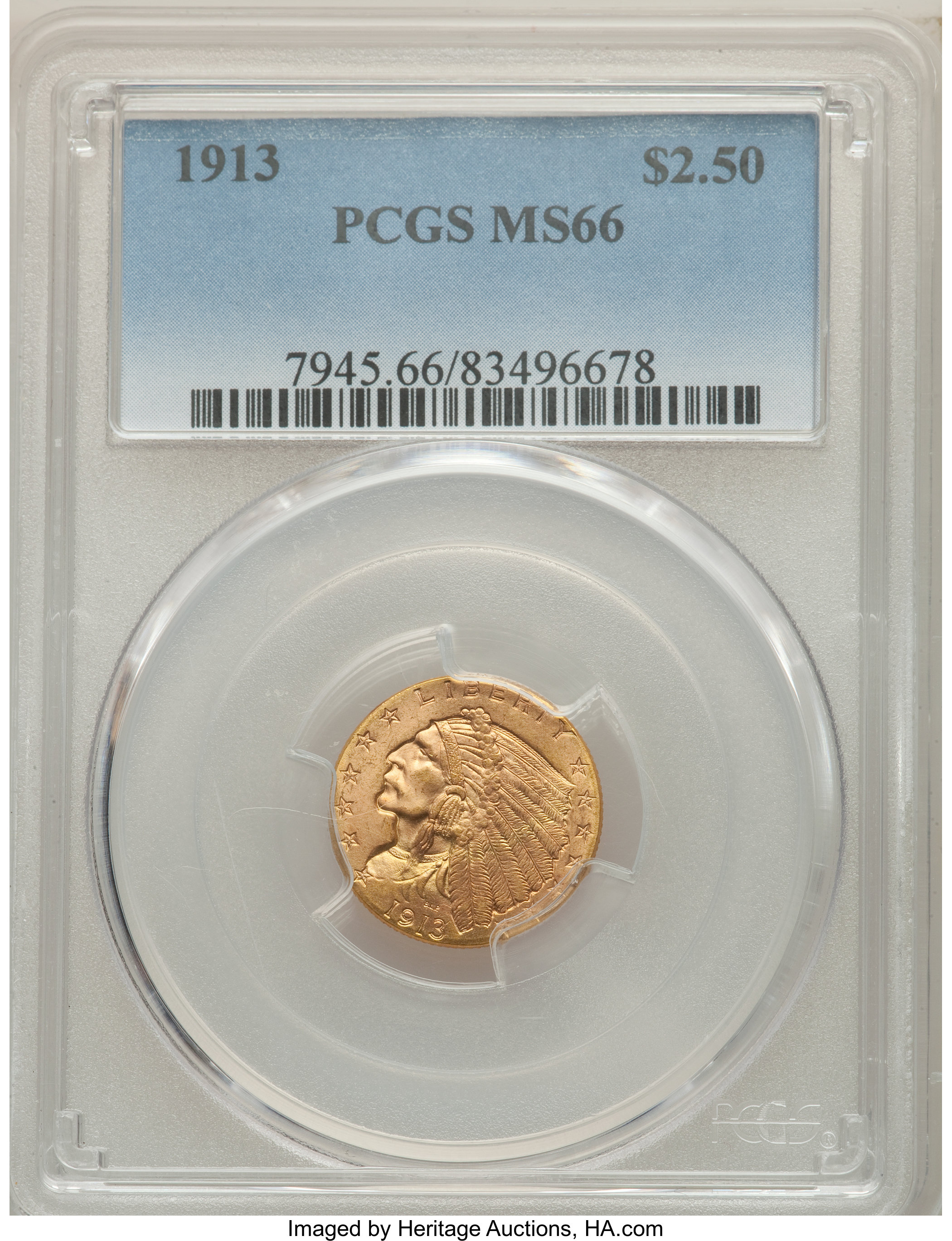 1913 $2.50 Indian Gold Coin Pricing Guide | The Greysheet