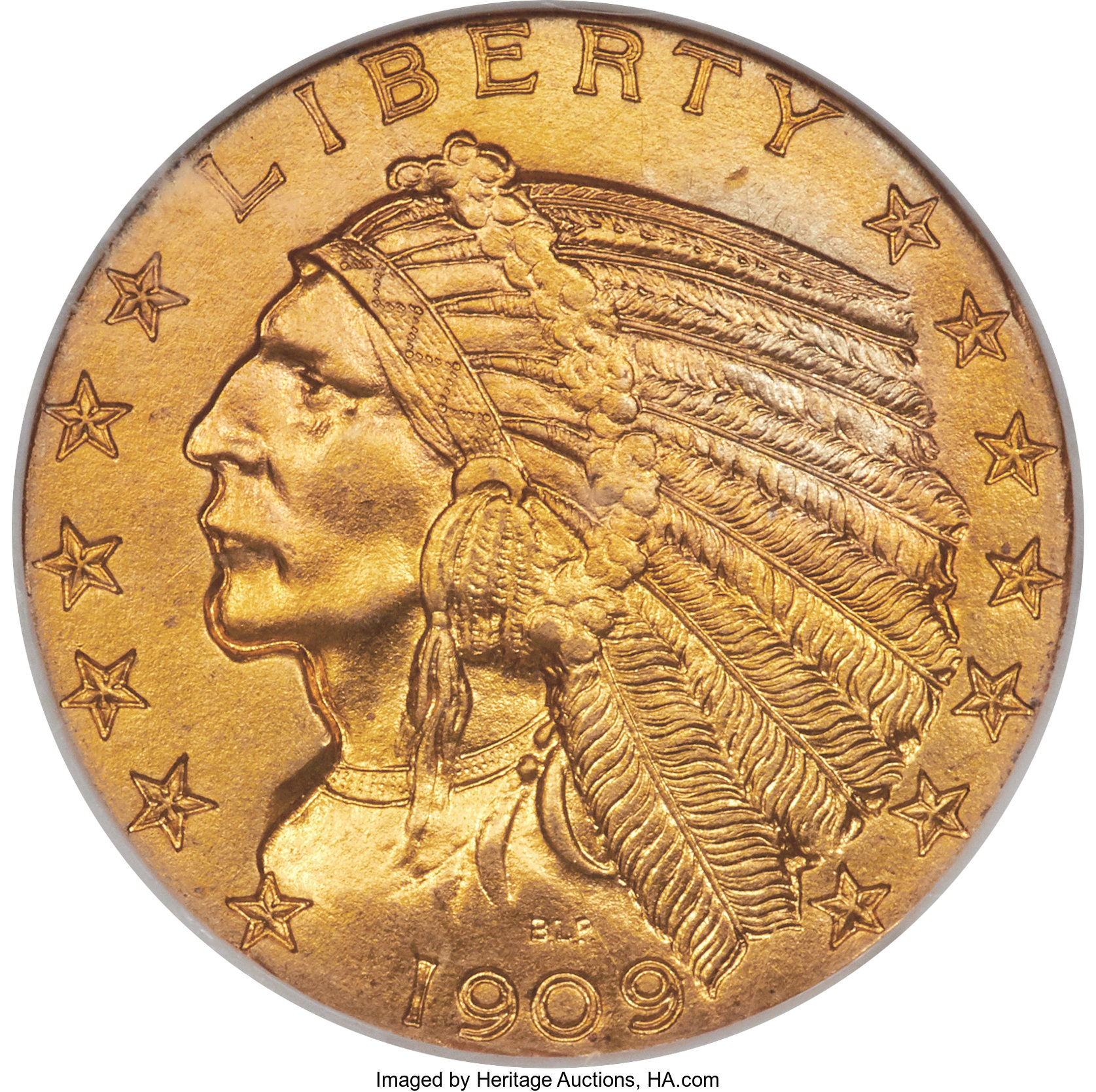 image for: 1909 $5 PR66 NGC. CAC. JD-1, R.5....