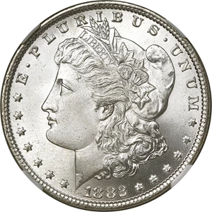 image for: 1882 $1 MS67 PCGS....