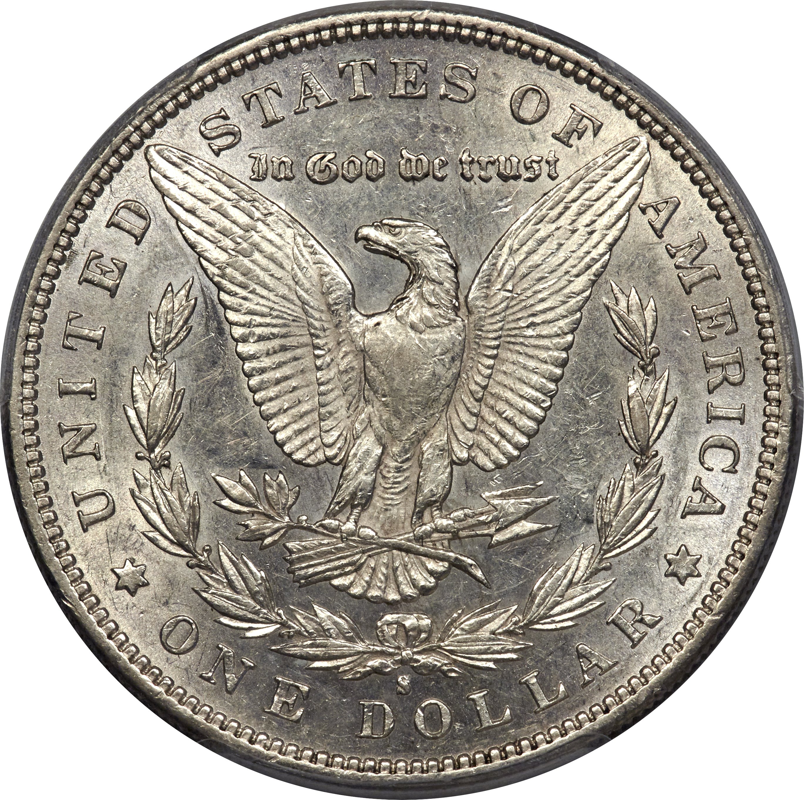 image for: 1892-S $1 Doubled Date, VAM-2, AU55 PCGS....