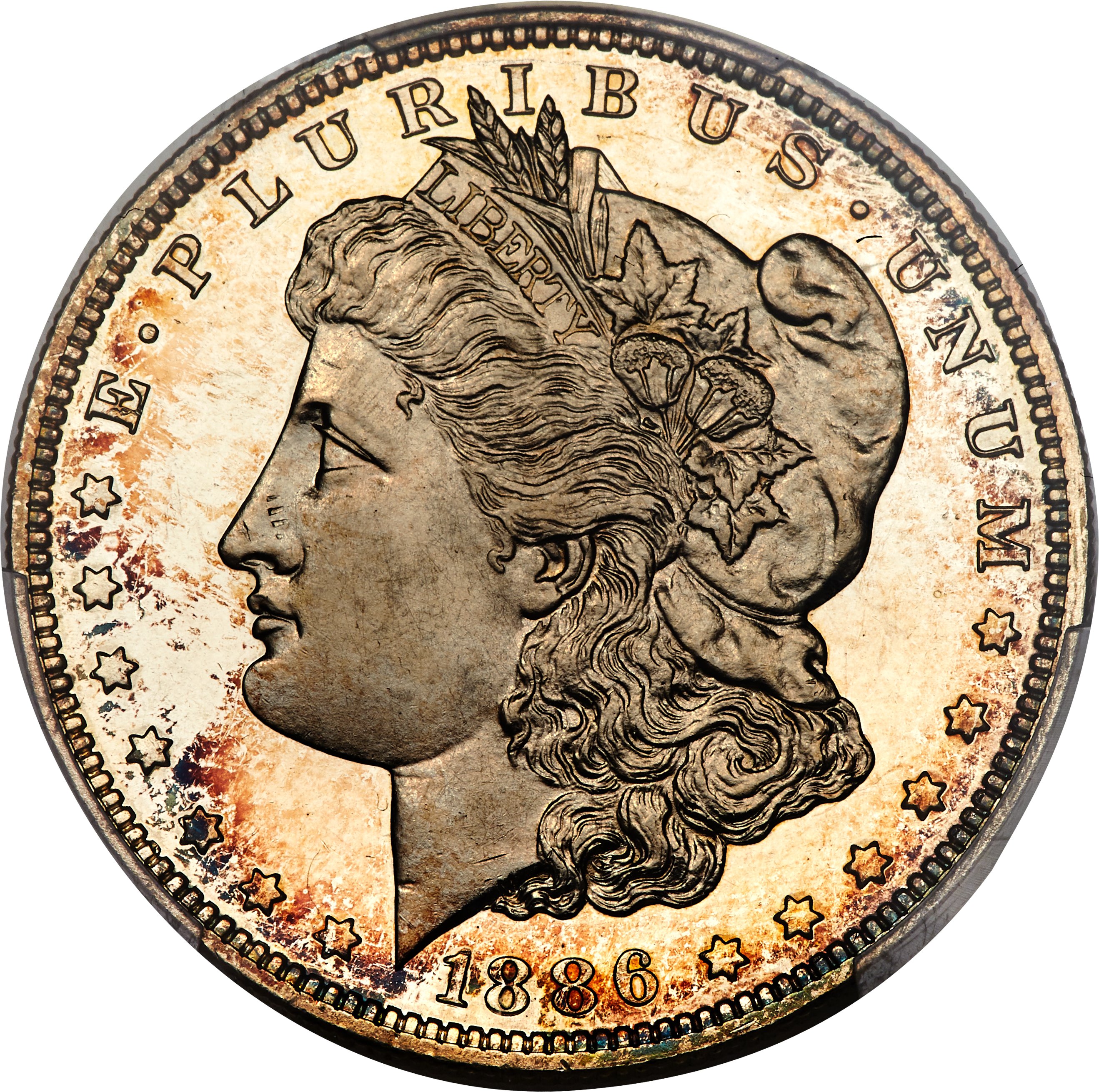 image for: 1886 $1 PR65 Cameo PCGS....