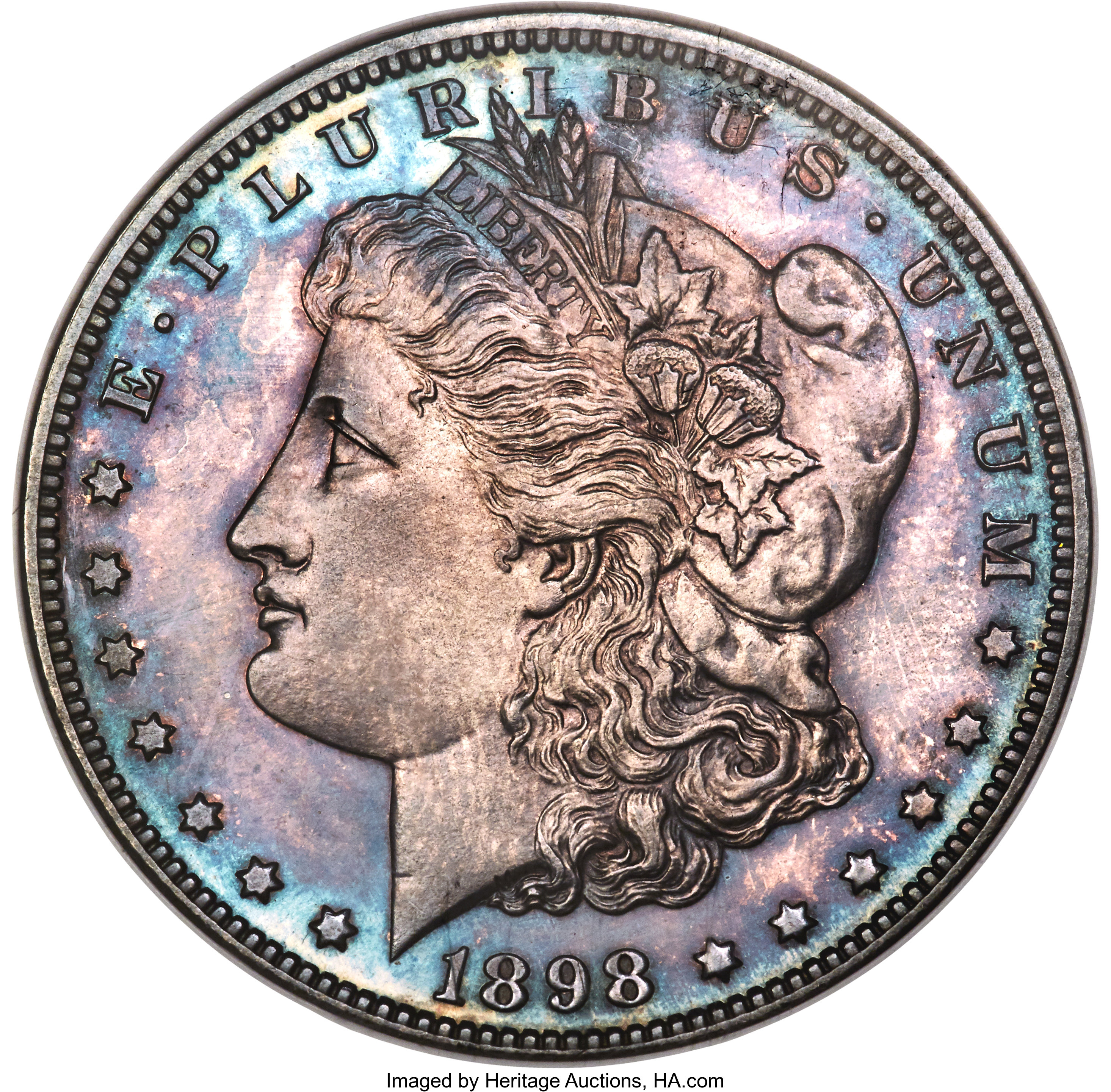 image for: 1898 $1 PR64 NGC....