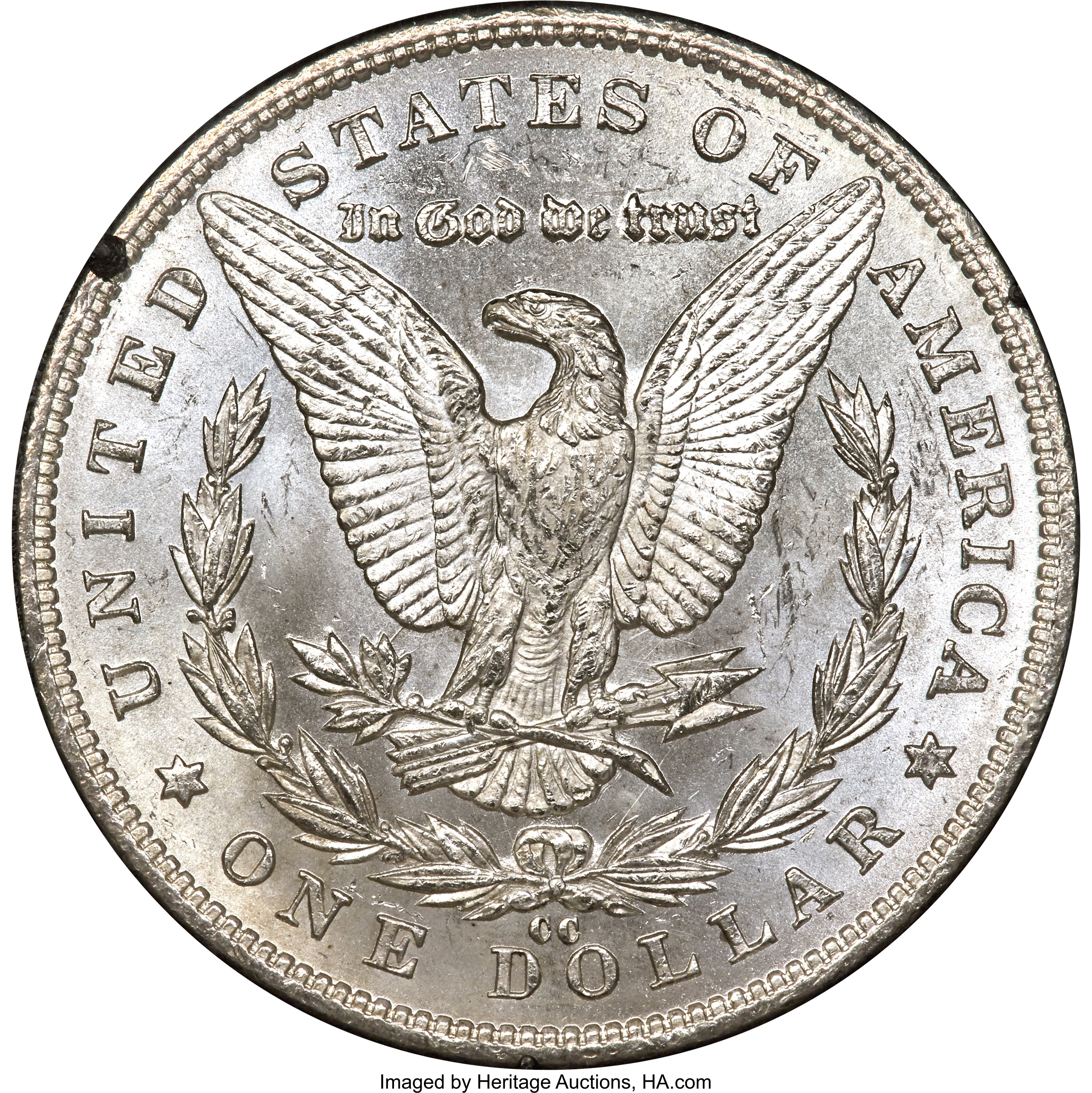 image for: 1890-CC $1 GSA MS62 NGC....