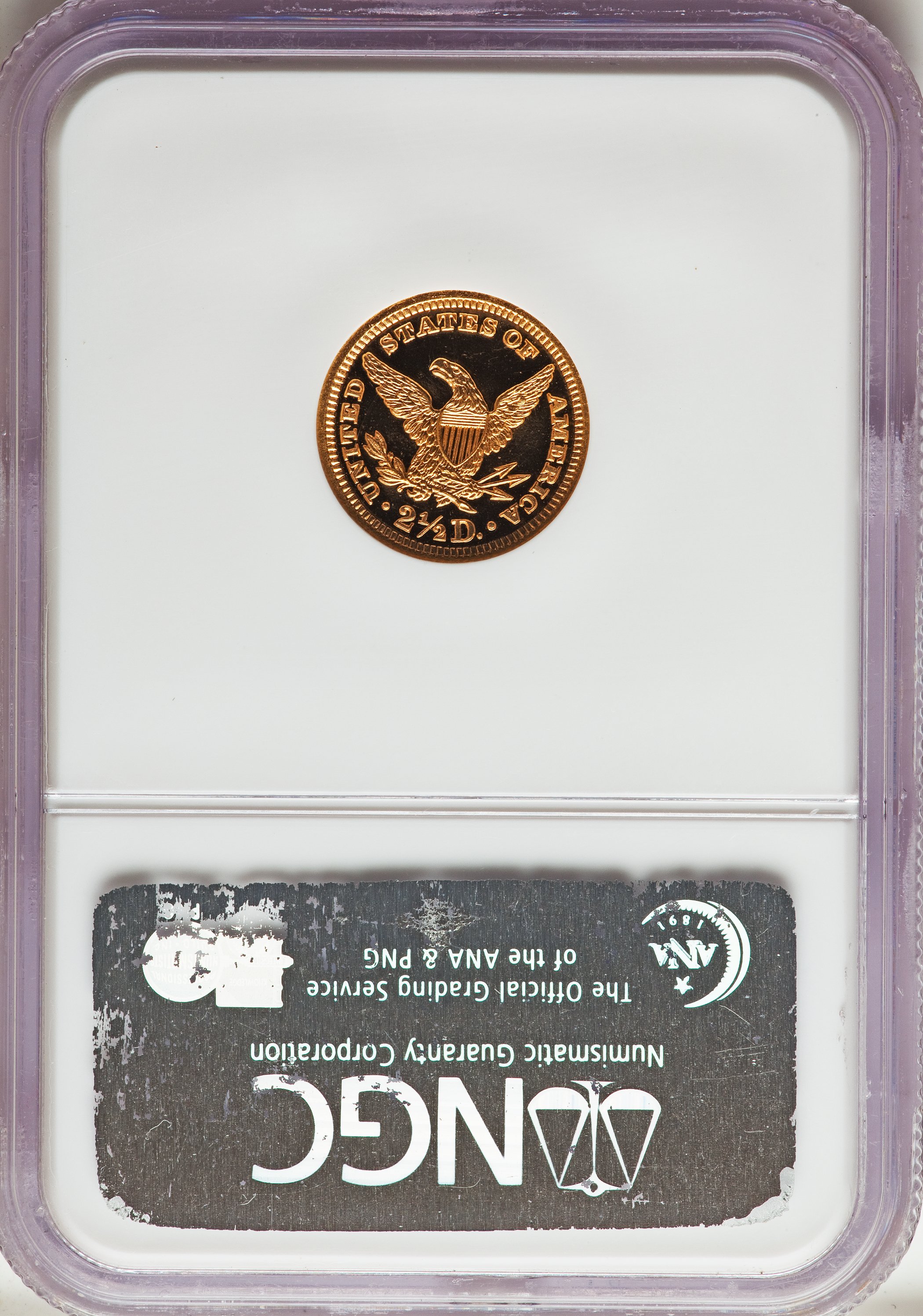 image for: 1903 $2 1/2 PR65 Cameo NGC. JD-1, R.4....