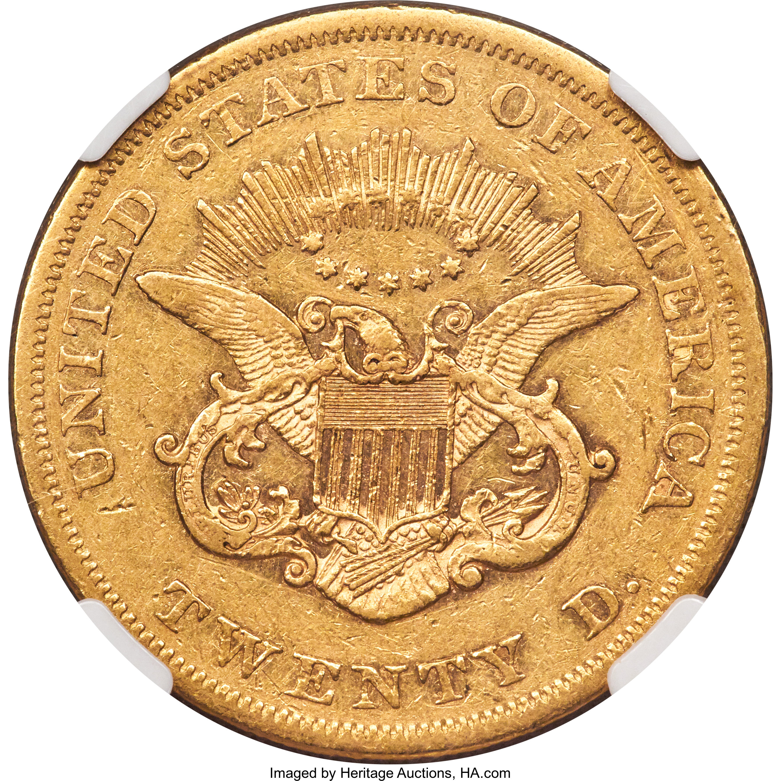 image for: 1863 $20 XF45 NGC....