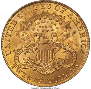 image for: 1902 $20 MS63 PCGS....