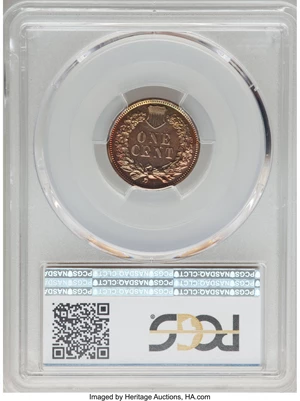 image for: 1901 1C PR66 Brown PCGS. PCGS Population: (11/1). NGC Census: (14/0). PR66. Mintage 1,985. From The Michelle McCaulle...