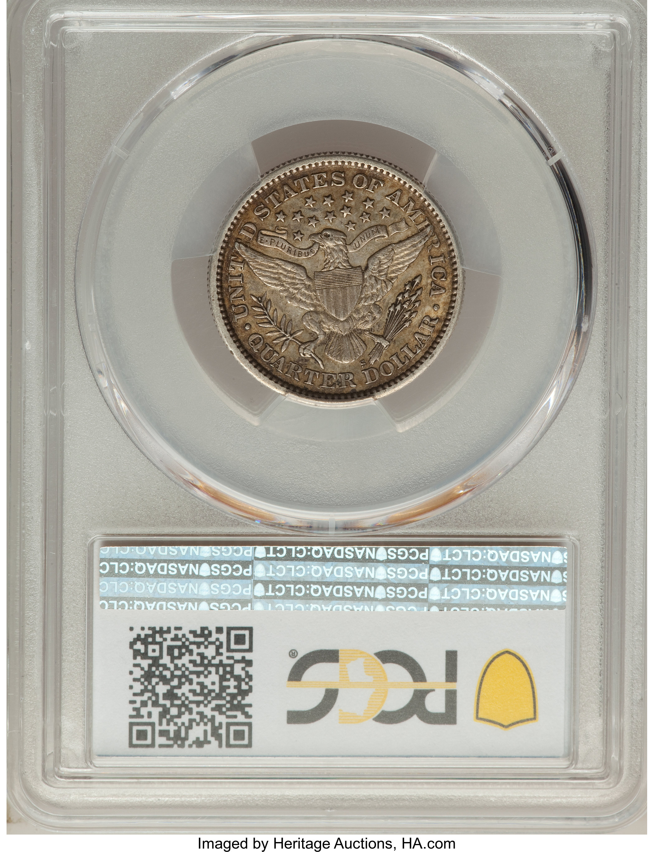 1897-S 25c AU50 thumbnail 2