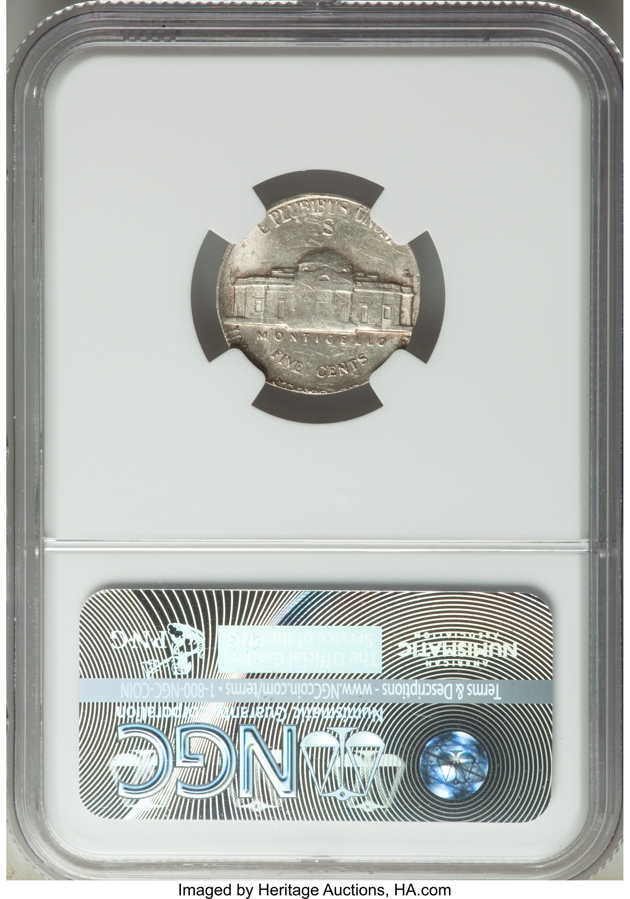 1945-S 5c Silver F12 thumbnail 19