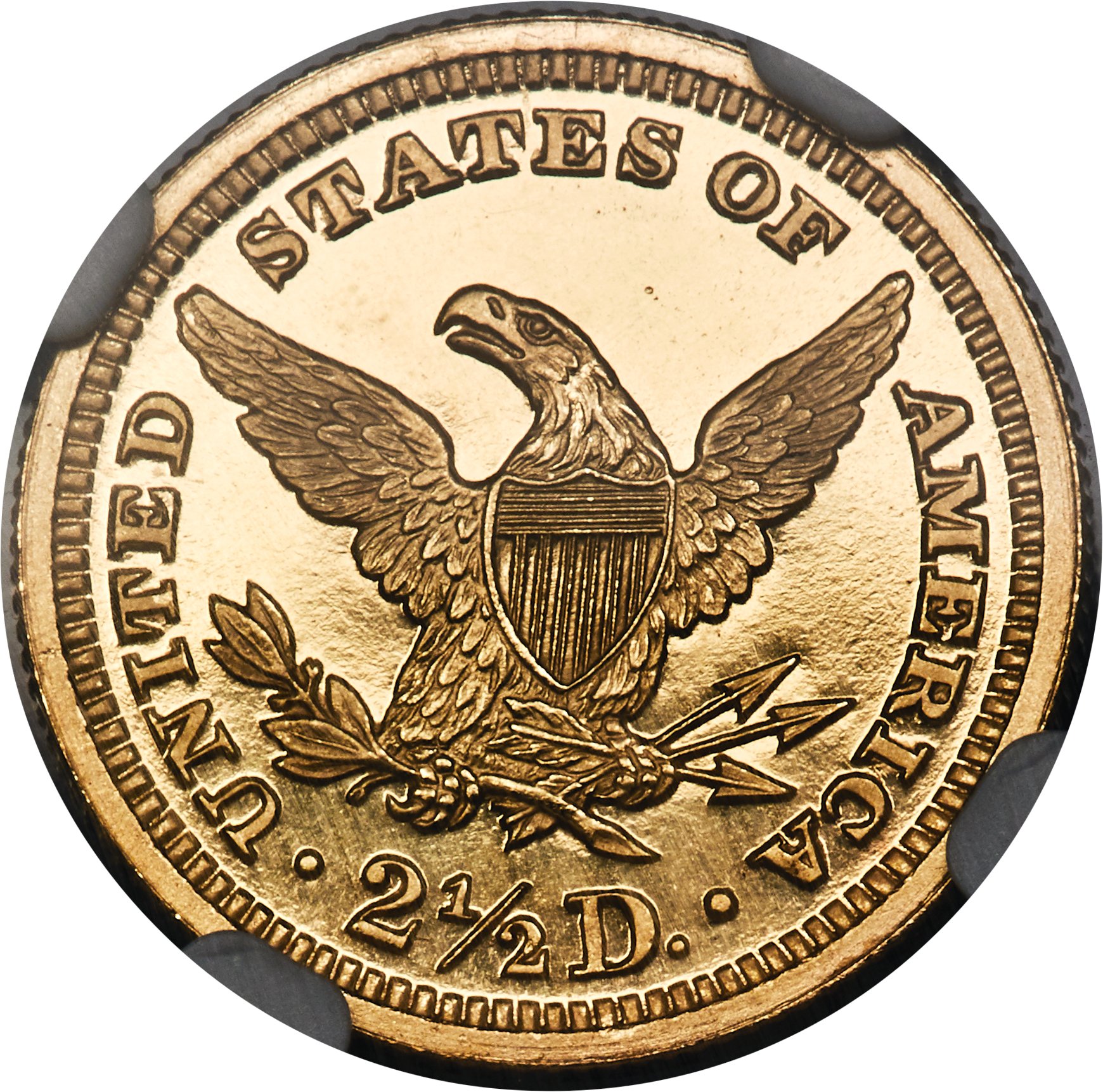 image for: 1897 $2 1/2 PR66+ Ultra Cameo NGC. JD-1, High R.4....