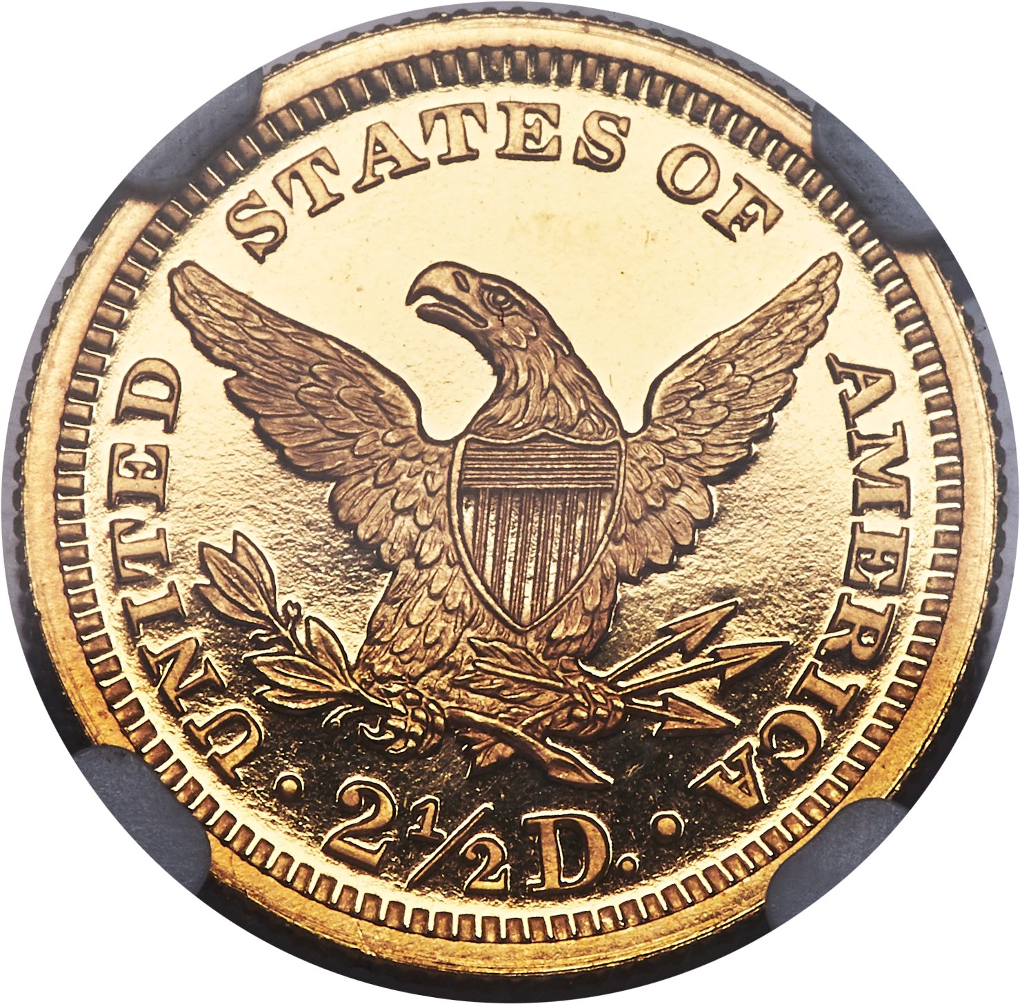 image for: 1901 $2 1/2 PR67 Ultra Cameo NGC. JD-1, Low R.4....