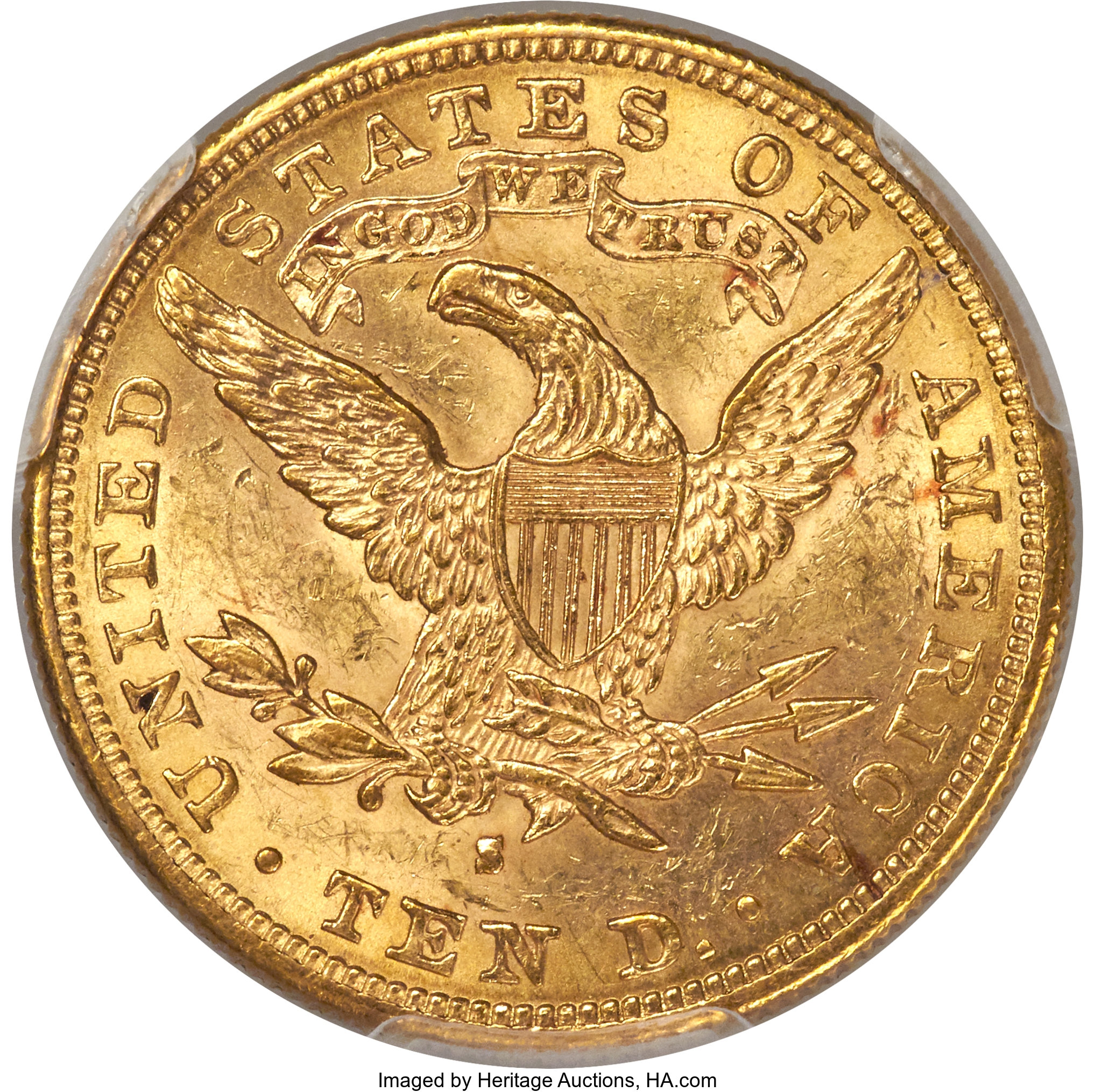 image for: 1894-S $10 MS61 PCGS....