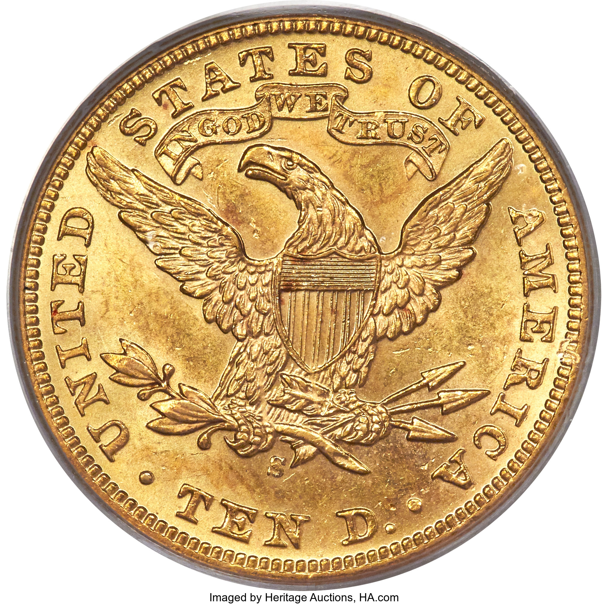 image for: 1900-S $10 MS62 PCGS....