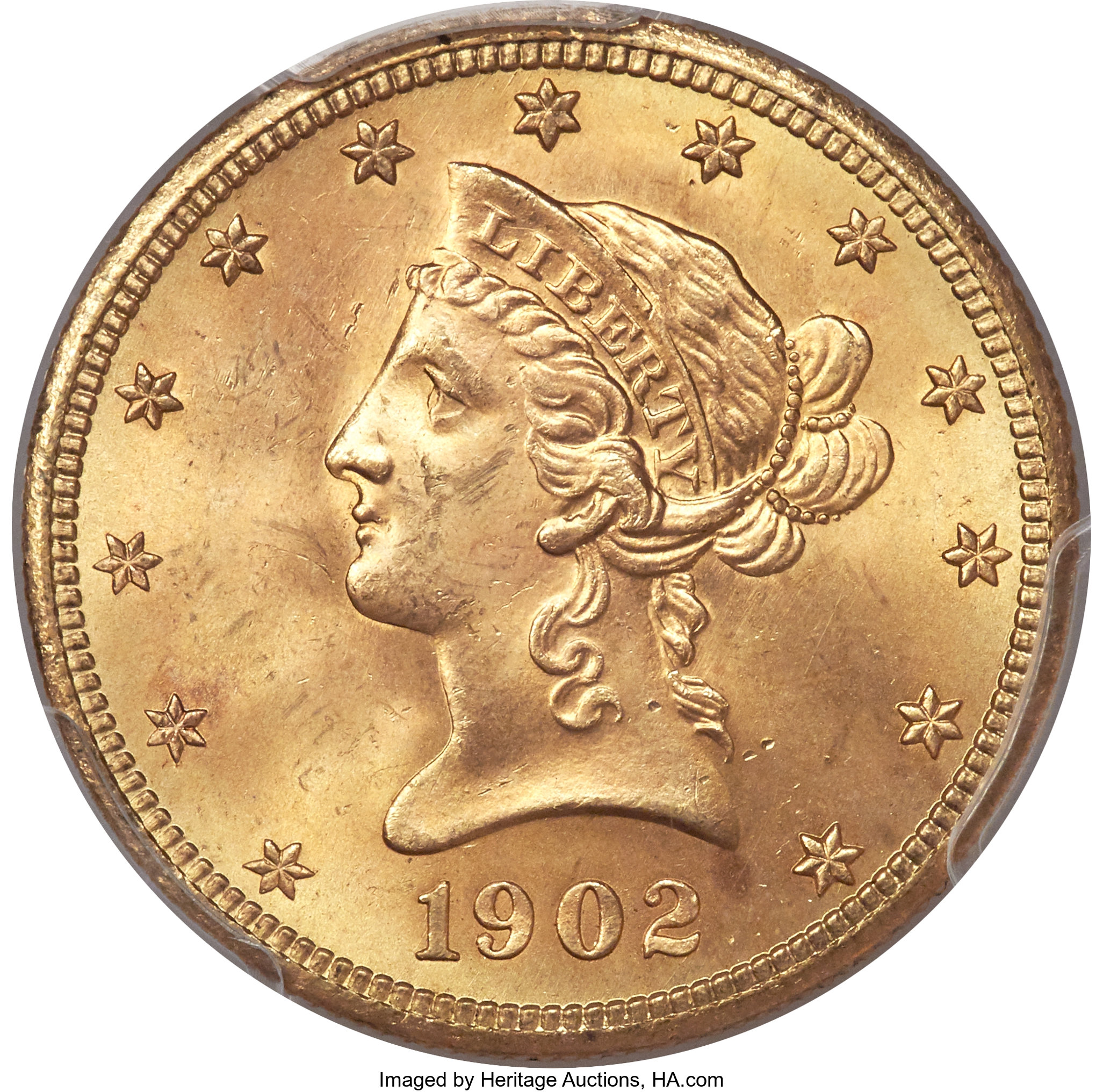image for: 1902-S $10 MS65 PCGS....