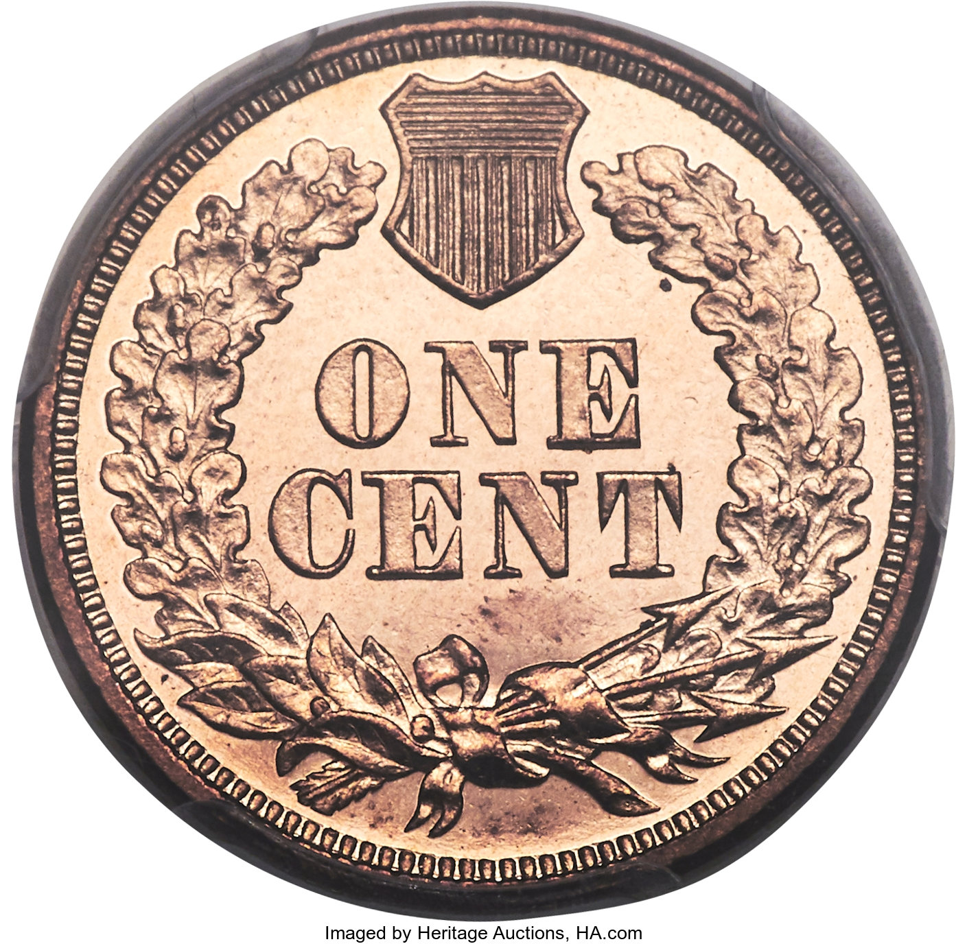 image for: 1861 1C PR64+ Cameo PCGS....