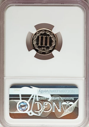 image for: 1878 3CN PR66 Ultra Cameo NGC....