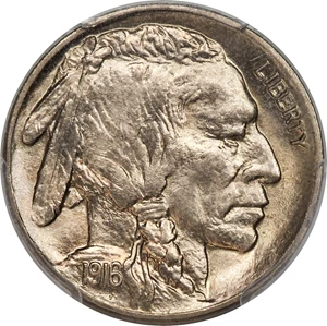 image for: 1916-D 5C MS66 PCGS....
