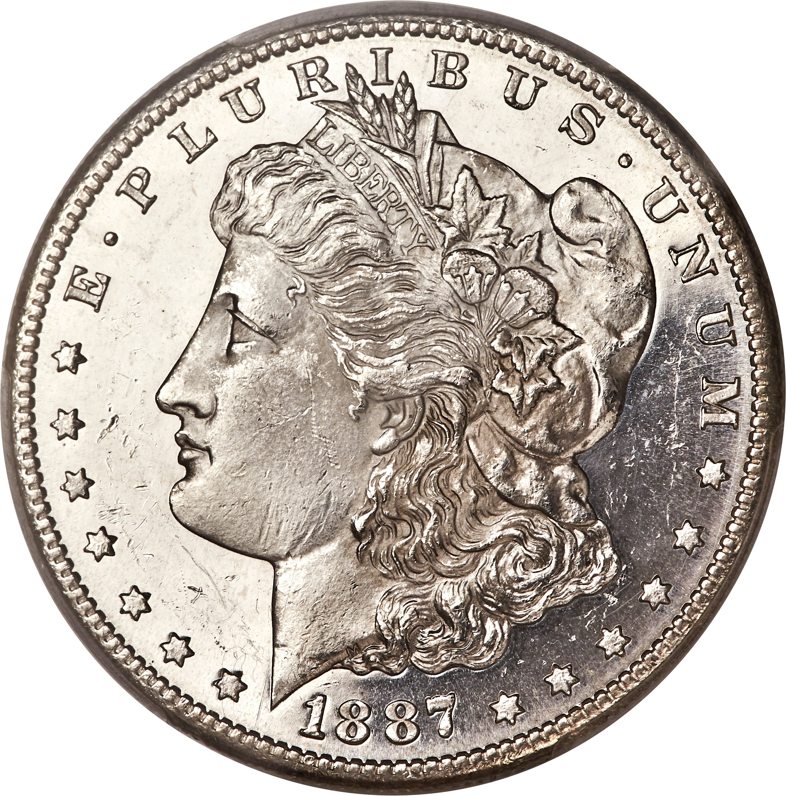 image for: 1887-S $1 MS64 Deep Mirror Prooflike PCGS....