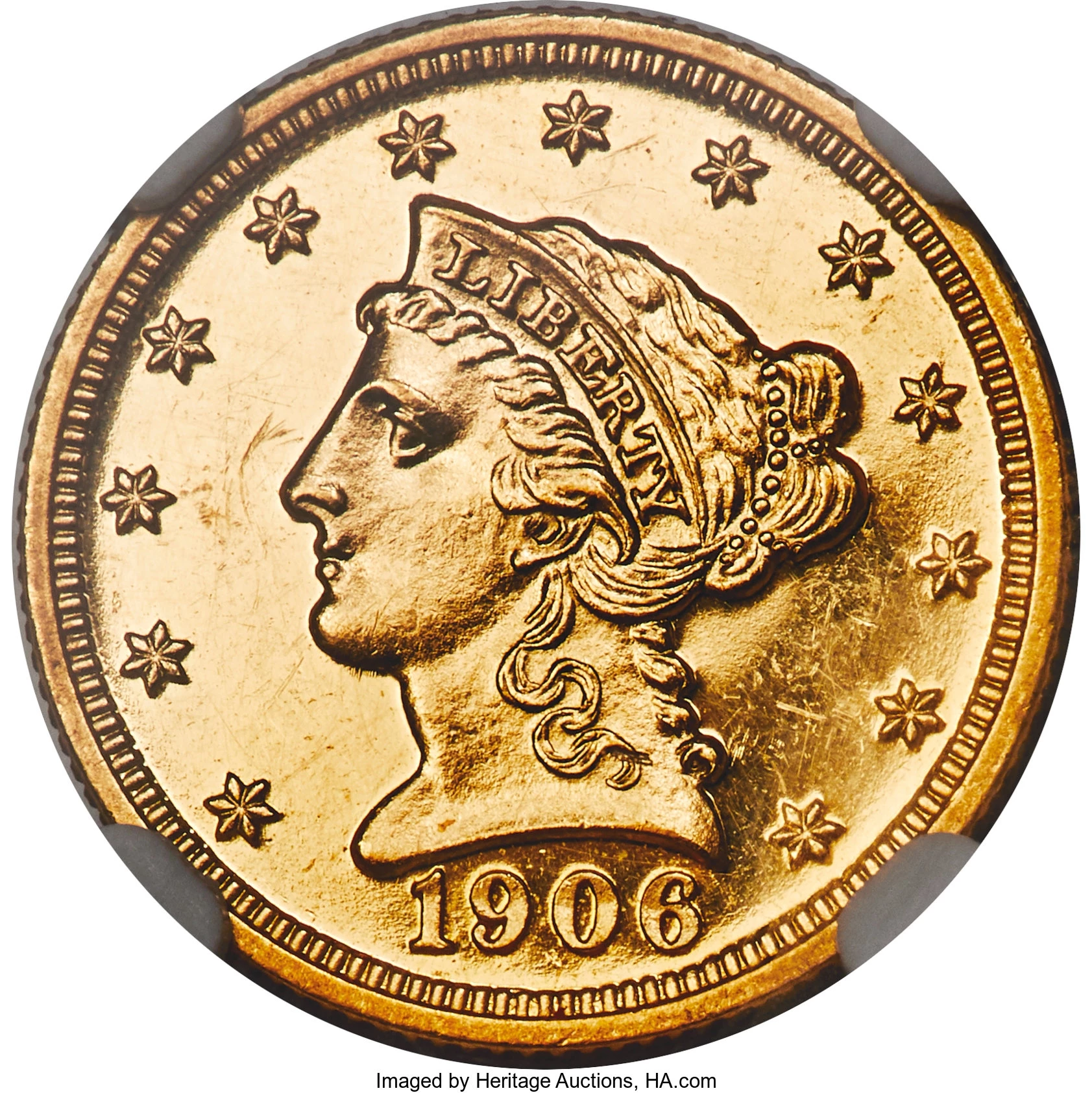 1906 $2.50 Liberty Gold, Proof Values & Prices | Greysheet