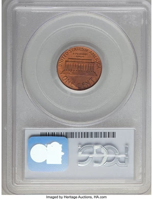 image for: 1964 1C SMS MS64 Red and Brown PCGS....