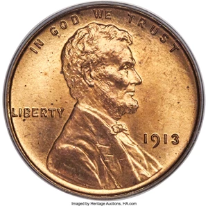 image for: 1913 1C PR66 Red PCGS....